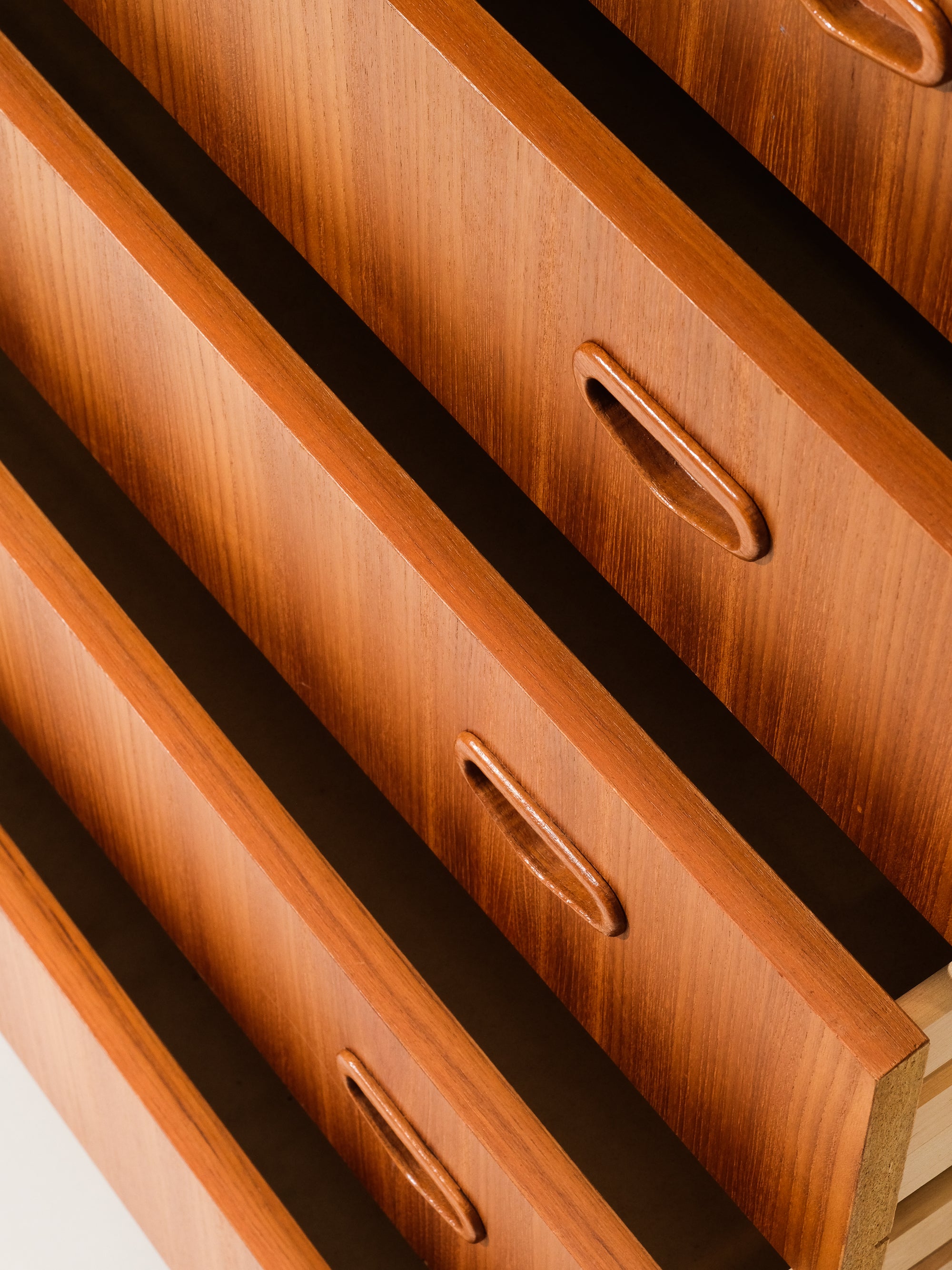 Six Drawer Teak Chest, 1960s