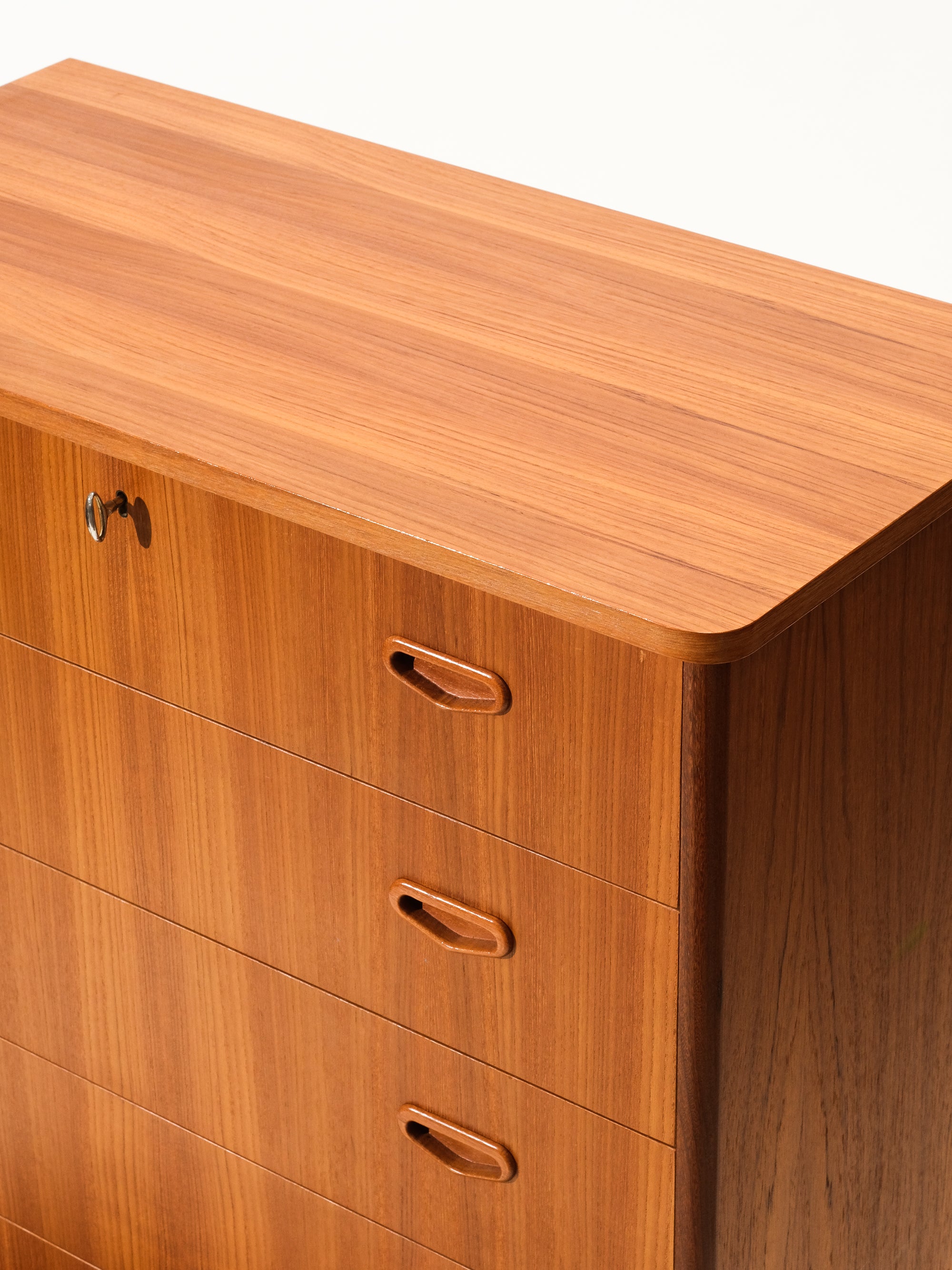 Six Drawer Teak Chest, 1960s