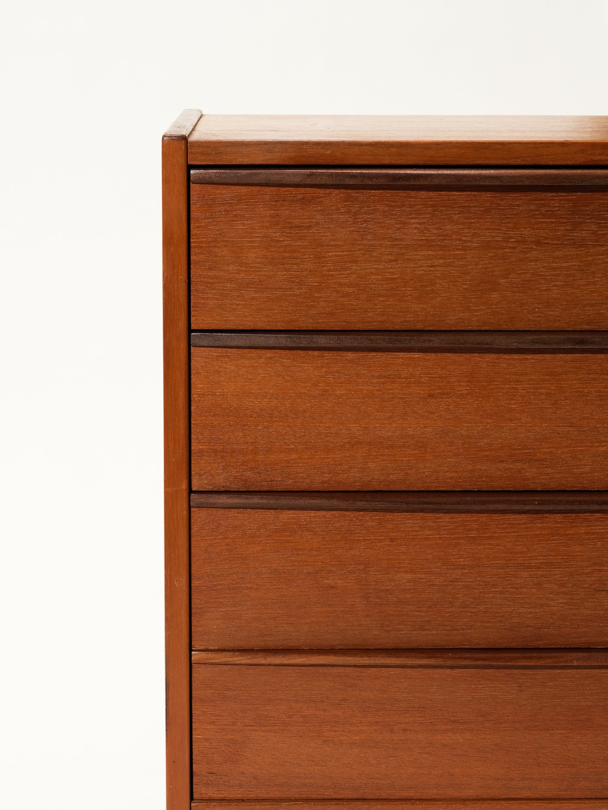 Four Drawer Teak Chest, 1960s