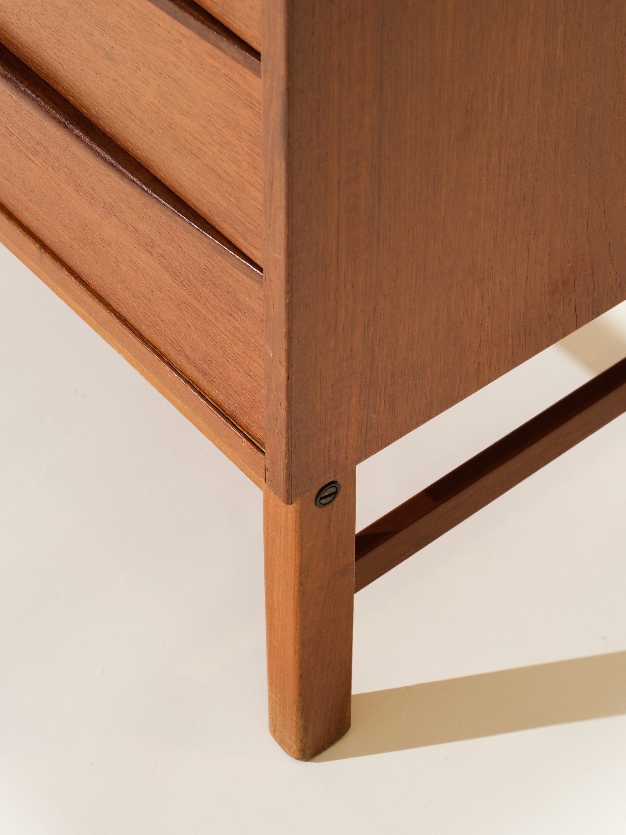 Four Drawer Teak Chest, 1960s