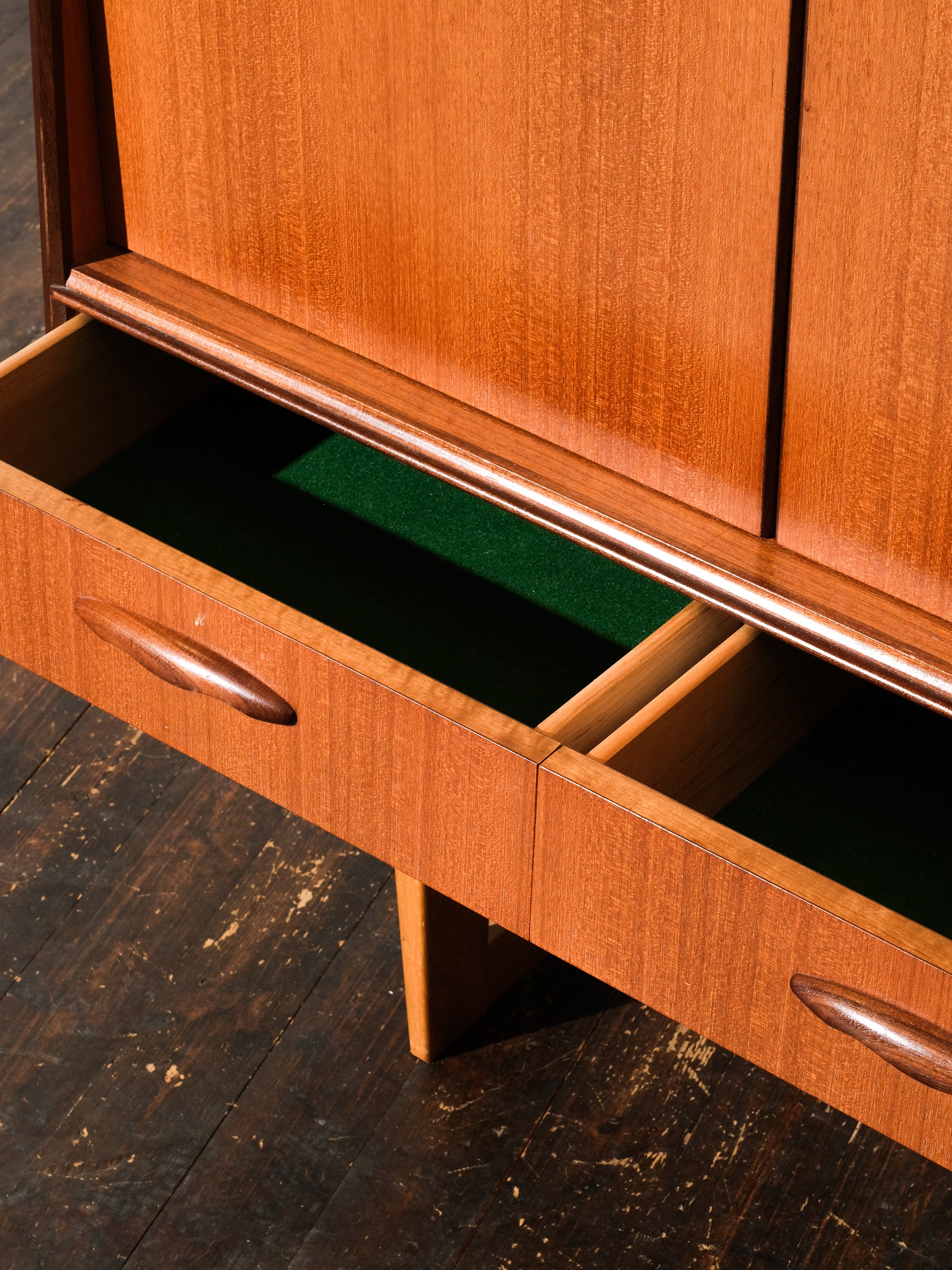 Mid-Century Scandinavian Teak &amp; Oak Sideboard