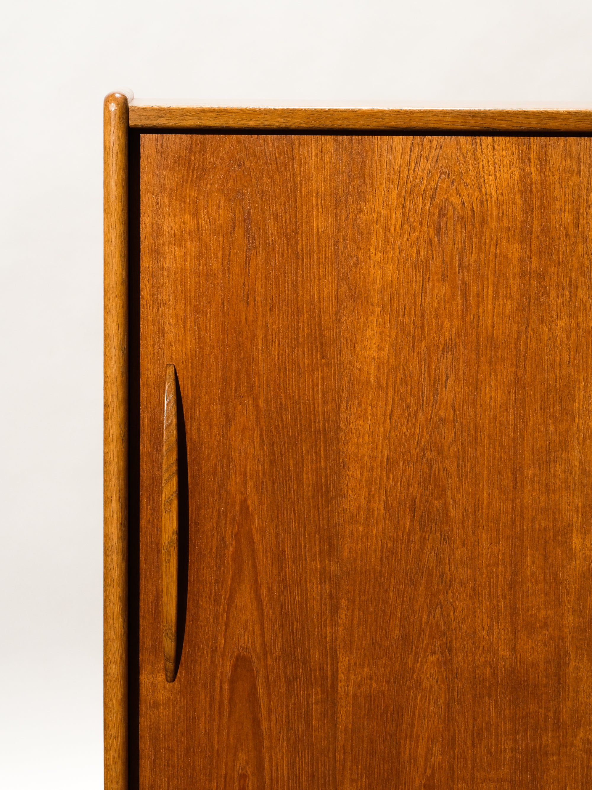 Mid-Century Scandinavian Teak &amp; Oak Credenza