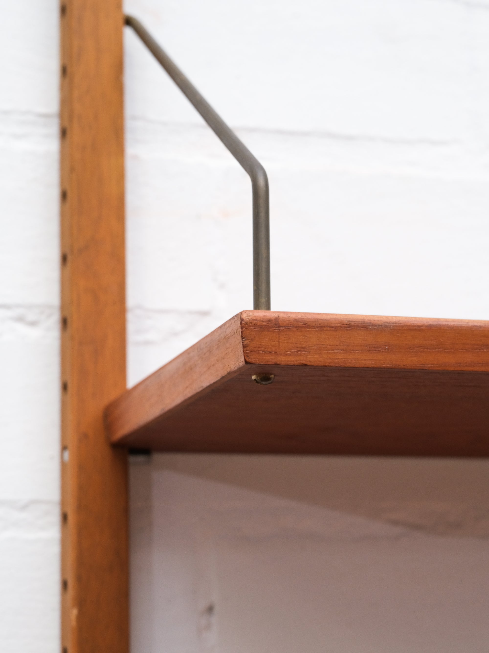 Mid-Century Danish Teak Wall Unit, 1960s