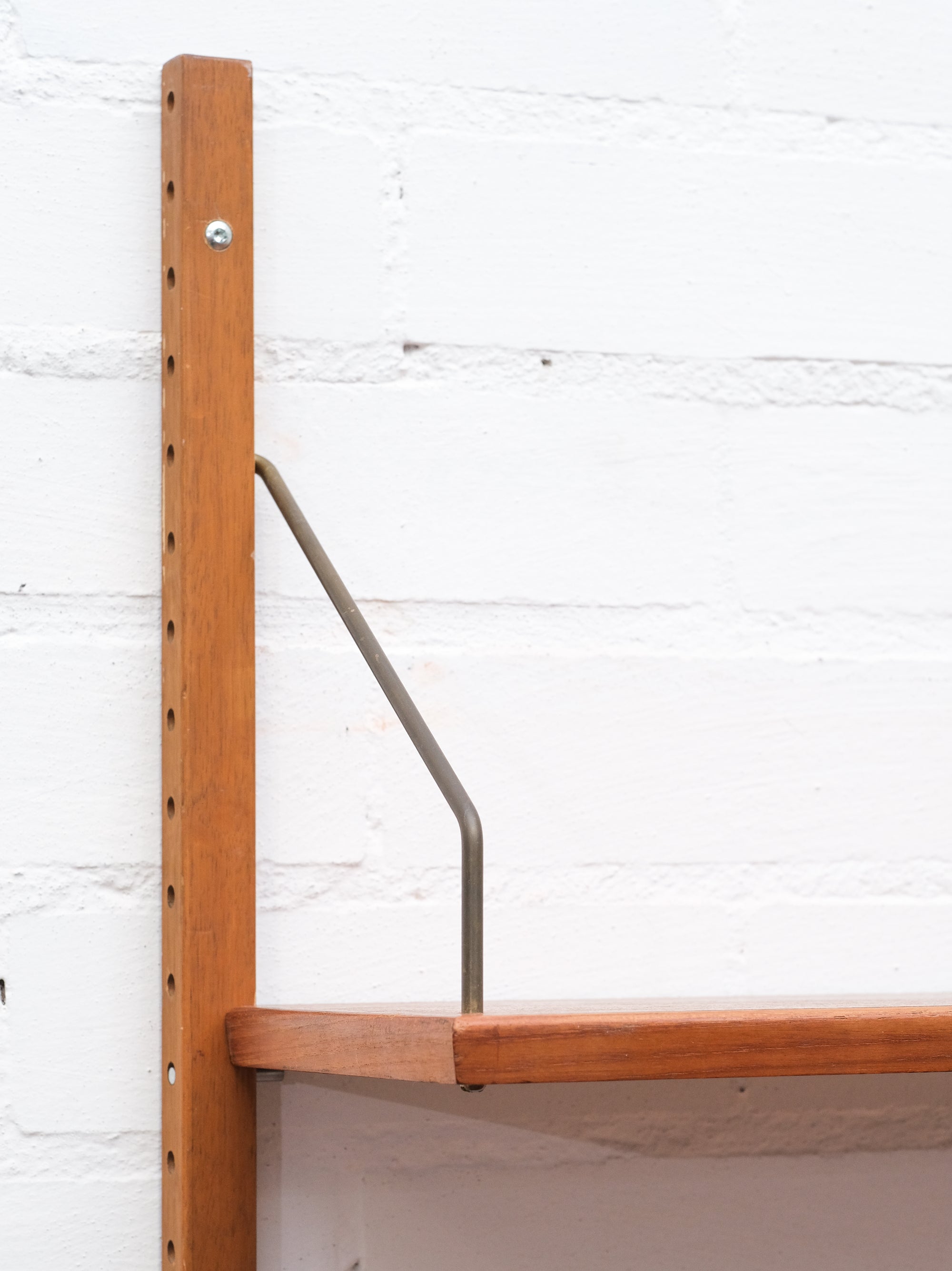 Mid-Century Danish Teak Wall Unit, 1960s