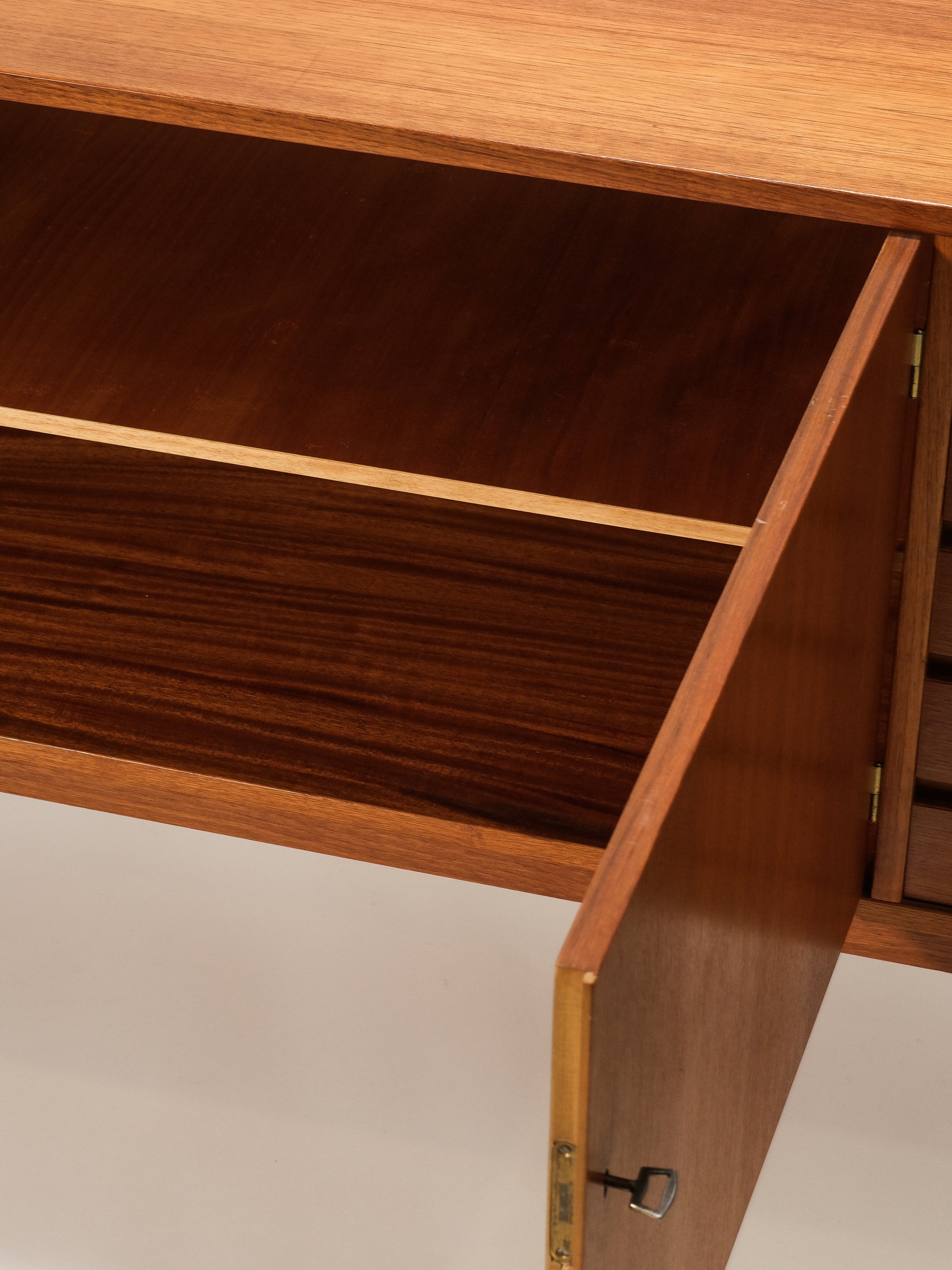 Mid-Century Teak Sideboard Model &#39;Viborg&#39; by Erik Wörtz for Ikea, 1960s