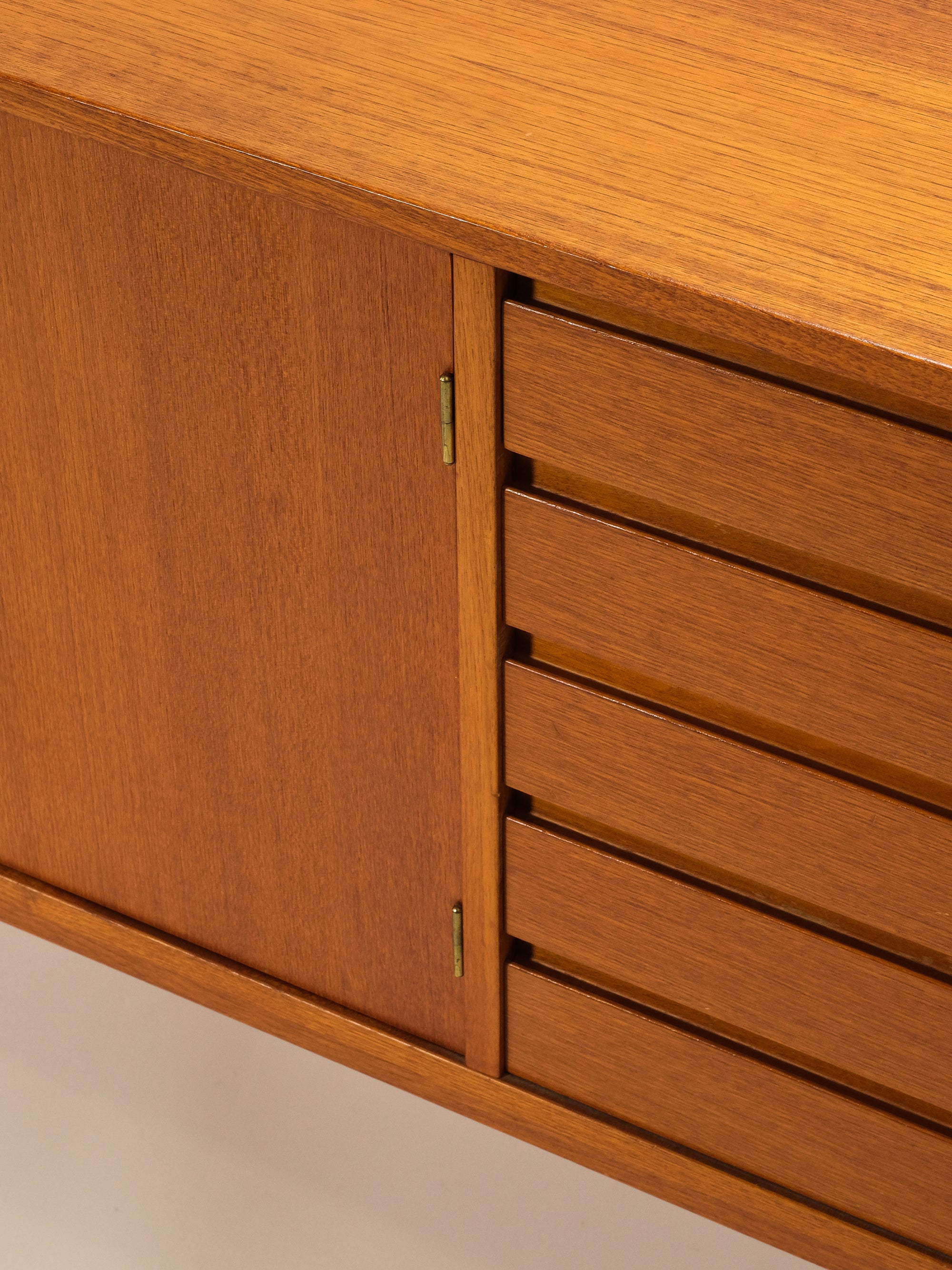 Mid-Century Teak Sideboard Model &#39;Viborg&#39; by Erik Wörtz for Ikea, 1960s
