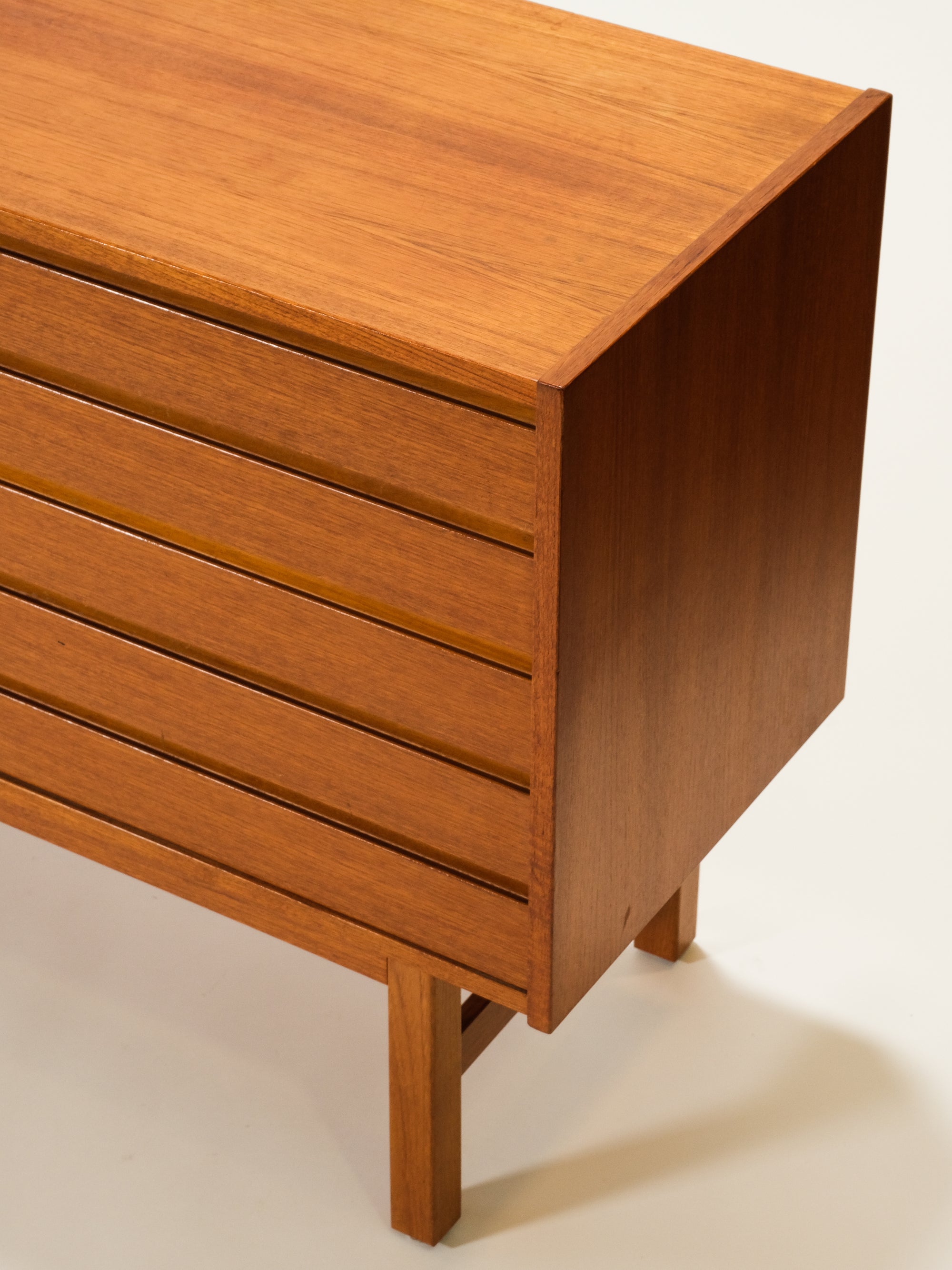 Mid-Century Teak Sideboard Model &#39;Viborg&#39; by Erik Wörtz for Ikea, 1960s