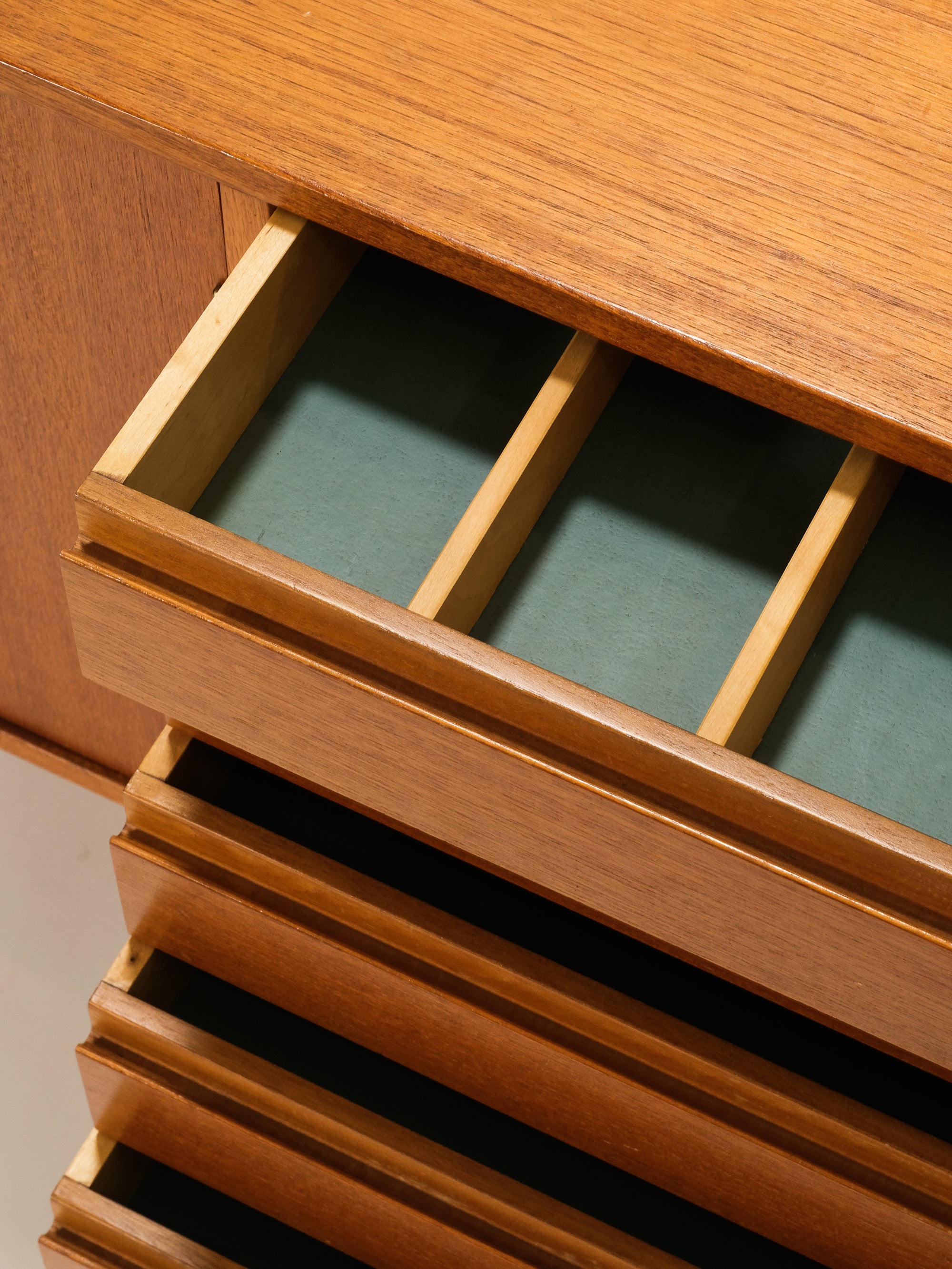 Mid-Century Teak Sideboard Model &#39;Viborg&#39; by Erik Wörtz for Ikea, 1960s