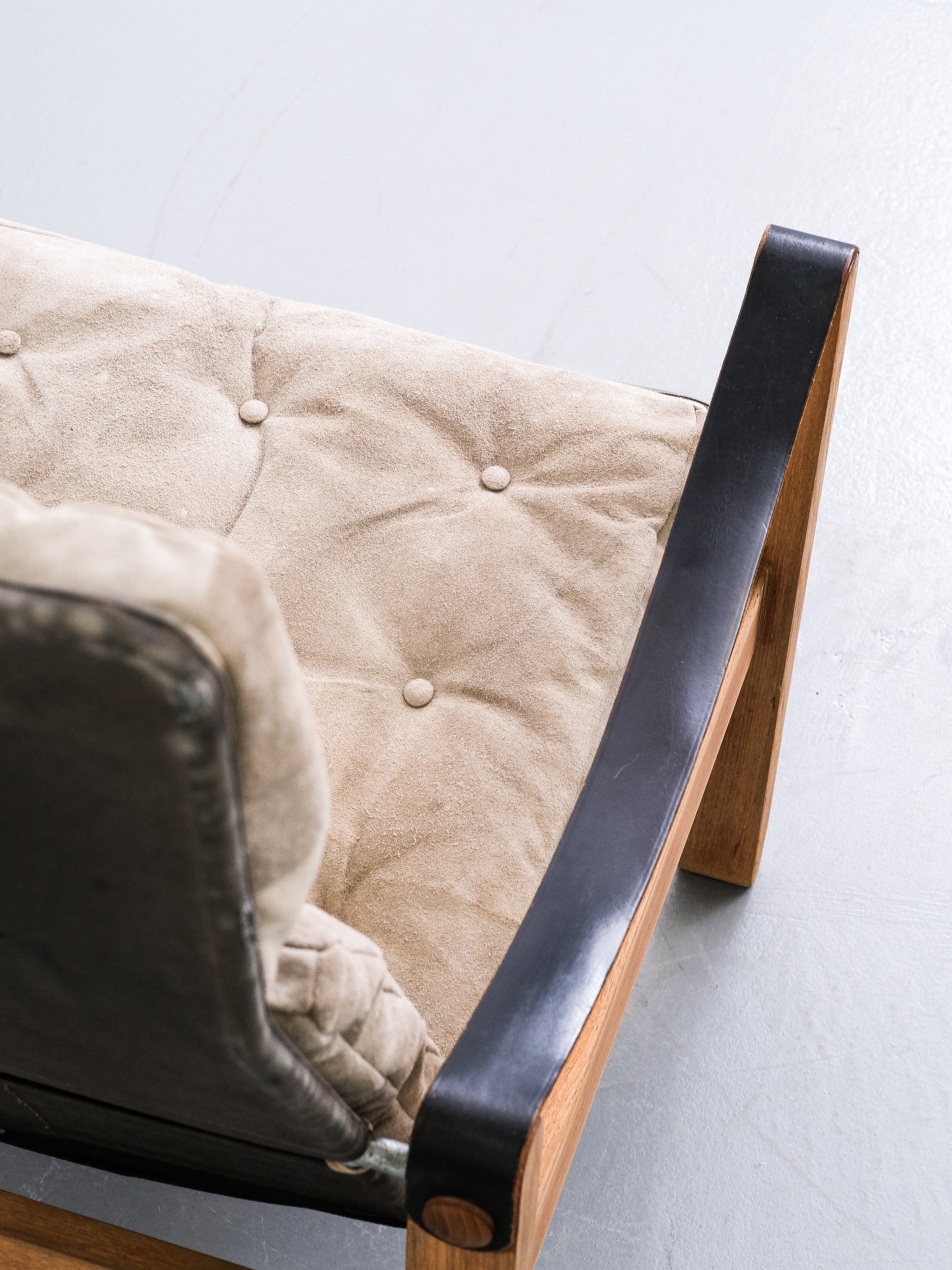 Mid-Century Safari/Recliner Chair