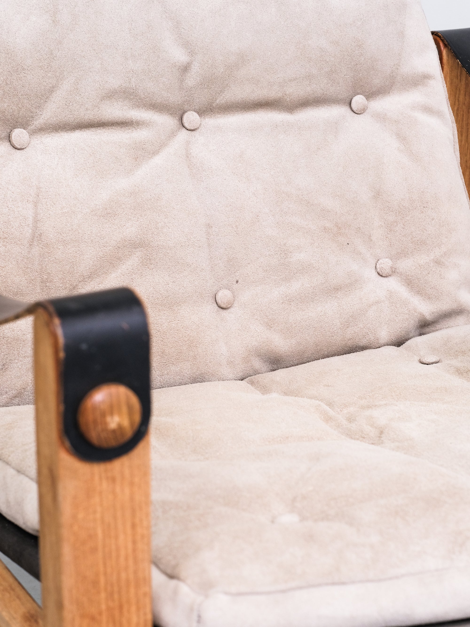 Mid-Century Safari/Recliner Chair