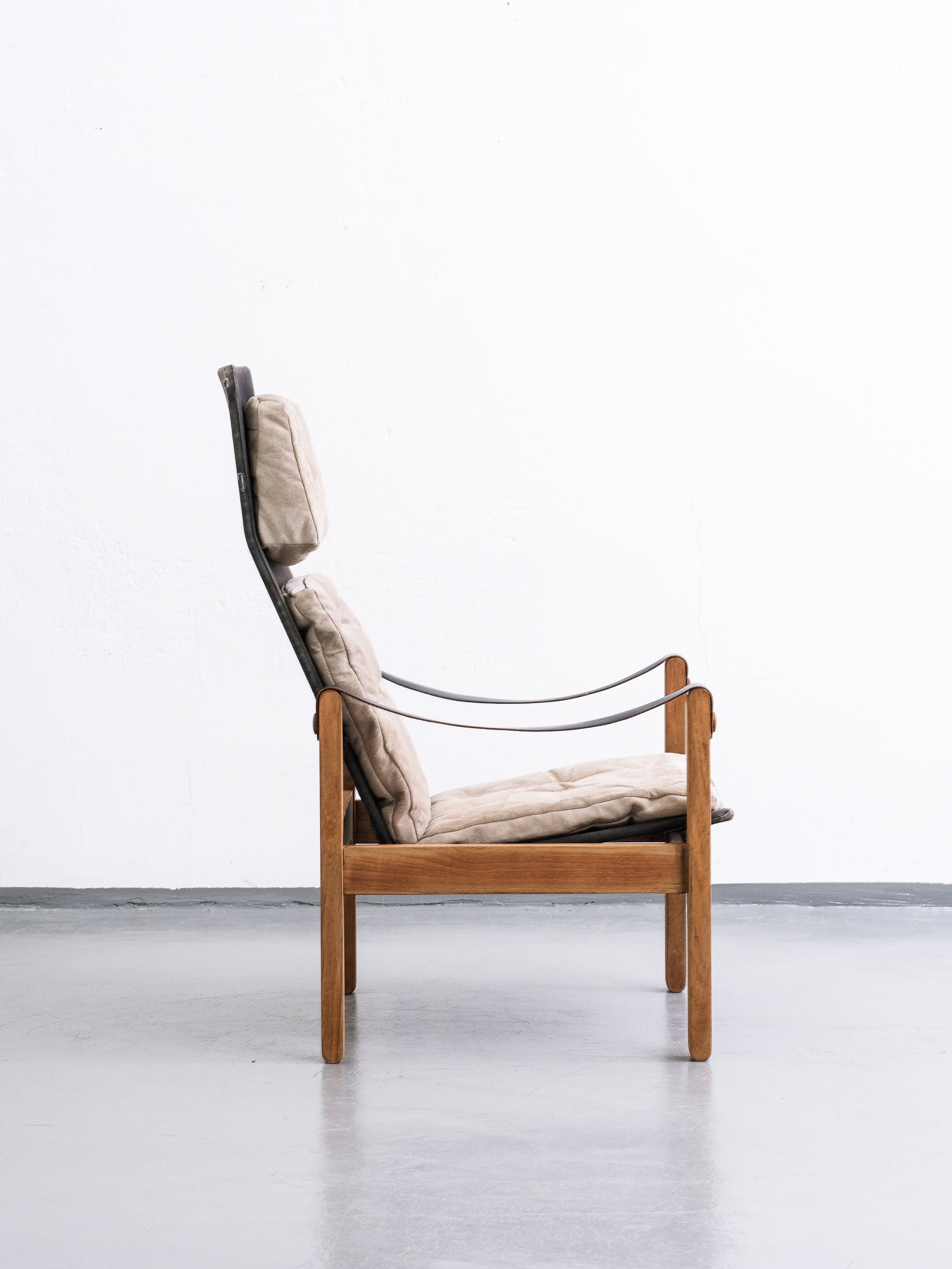 Mid-Century Safari/Recliner Chair