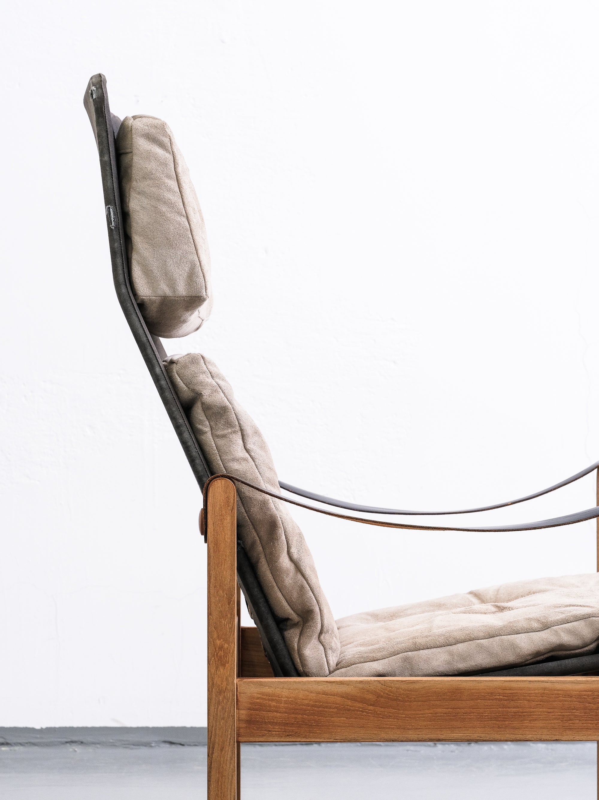 Mid-Century Safari/Recliner Chair