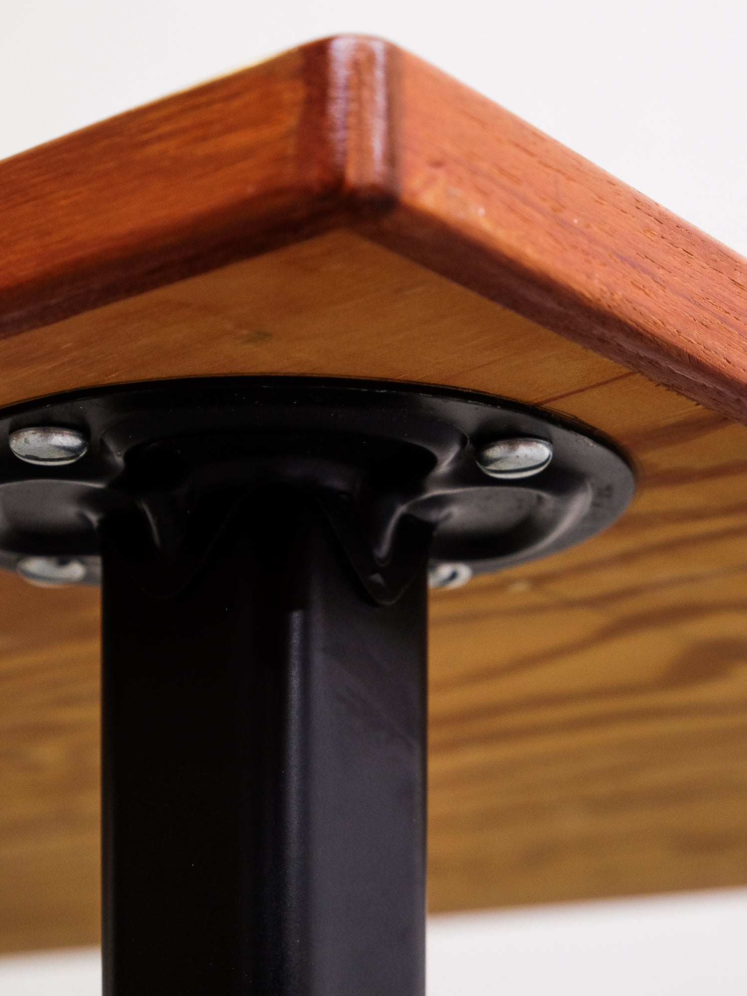 Midcentury Teak &amp; Metal Dining Table