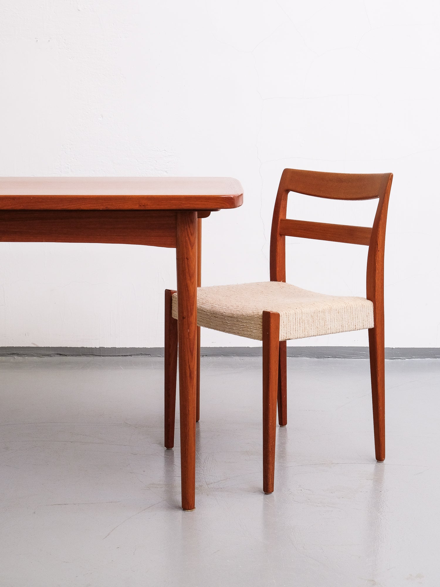 Scandinavian Teak Extendable Dining Table, 1960s