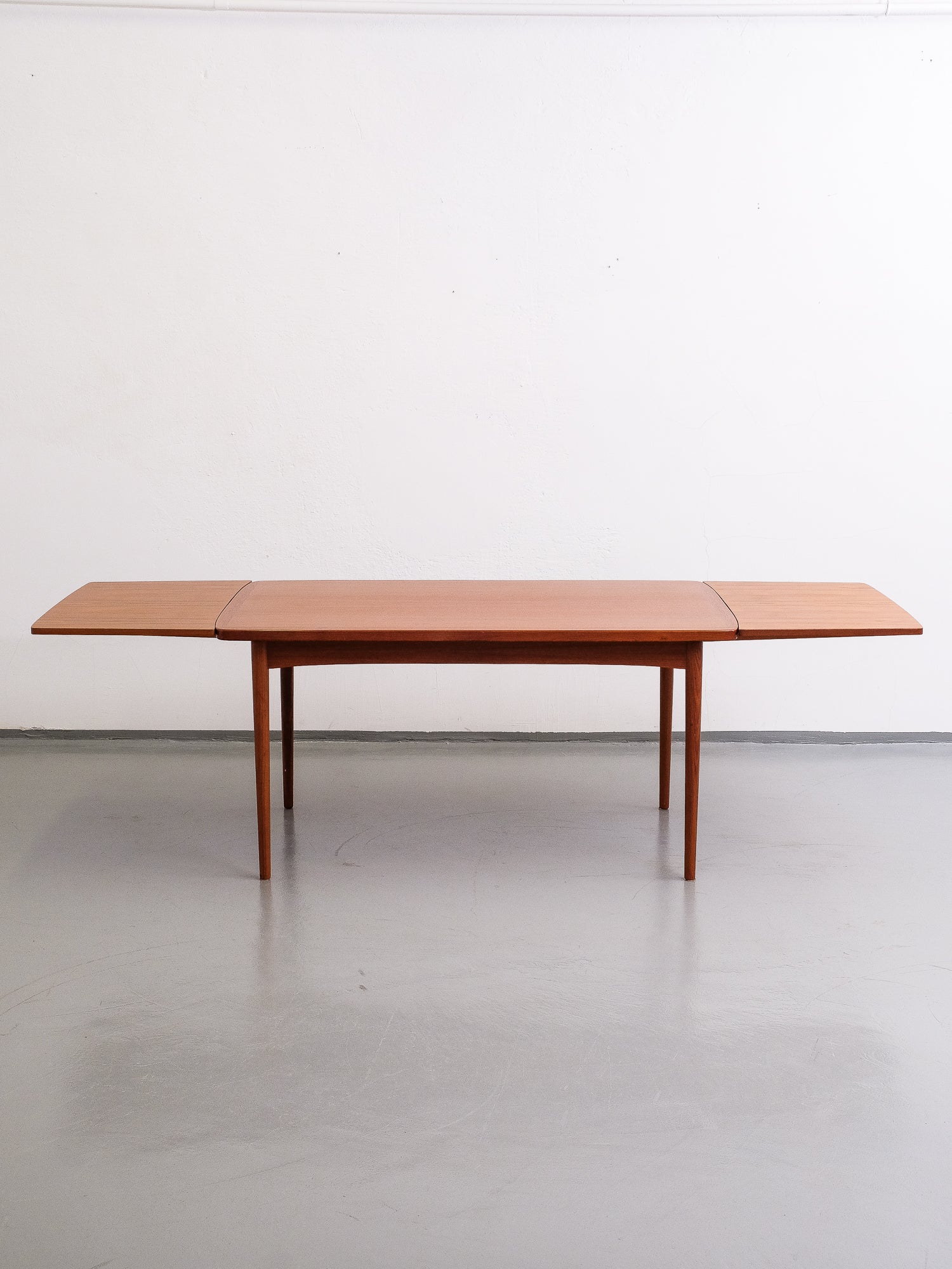 Scandinavian Teak Extendable Dining Table, 1960s