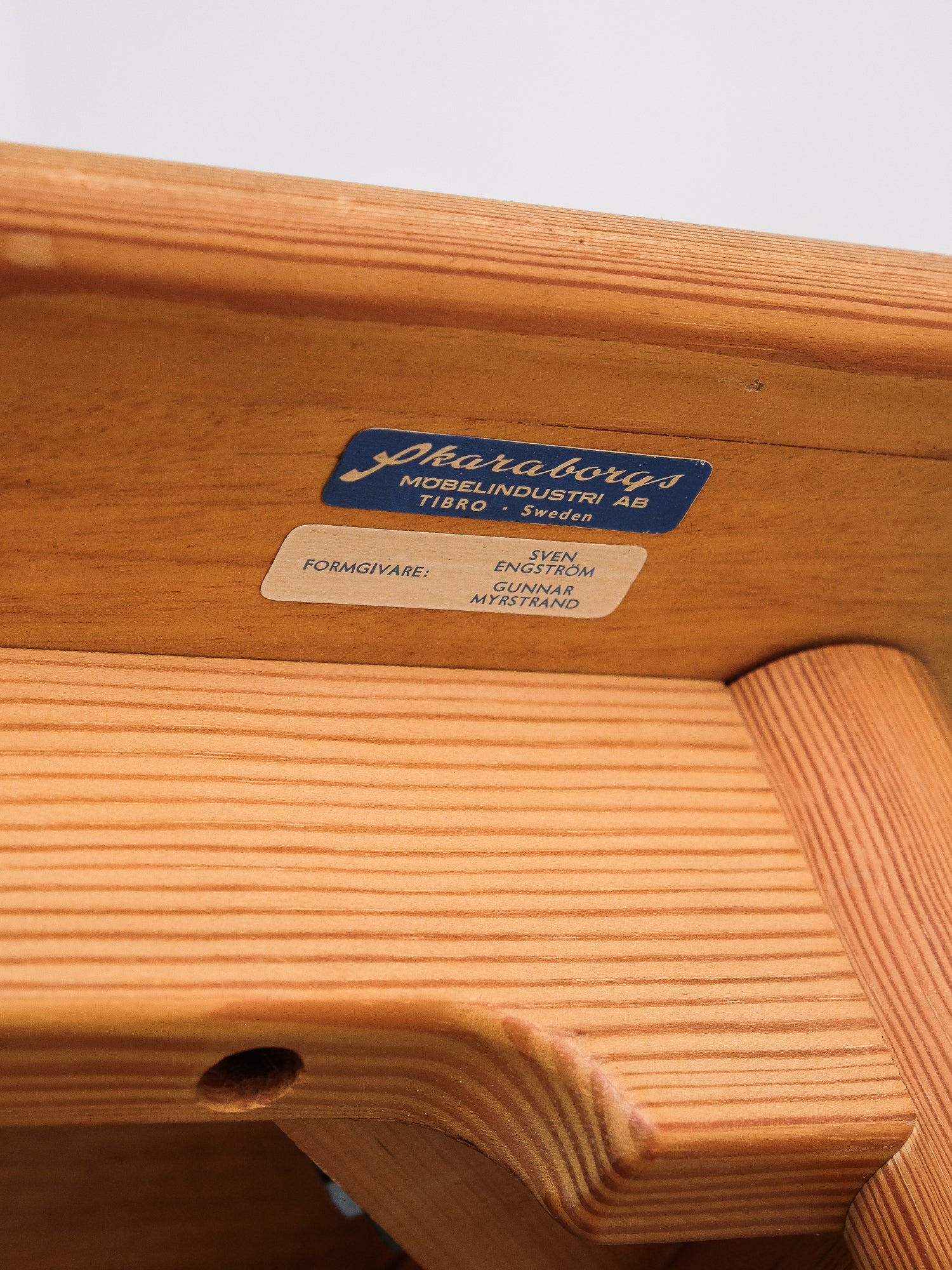 Pine Coffee Table by Sven Engström &amp; Gunnar Myrstrand for Skaraborgs Möbelindustri, Sweden