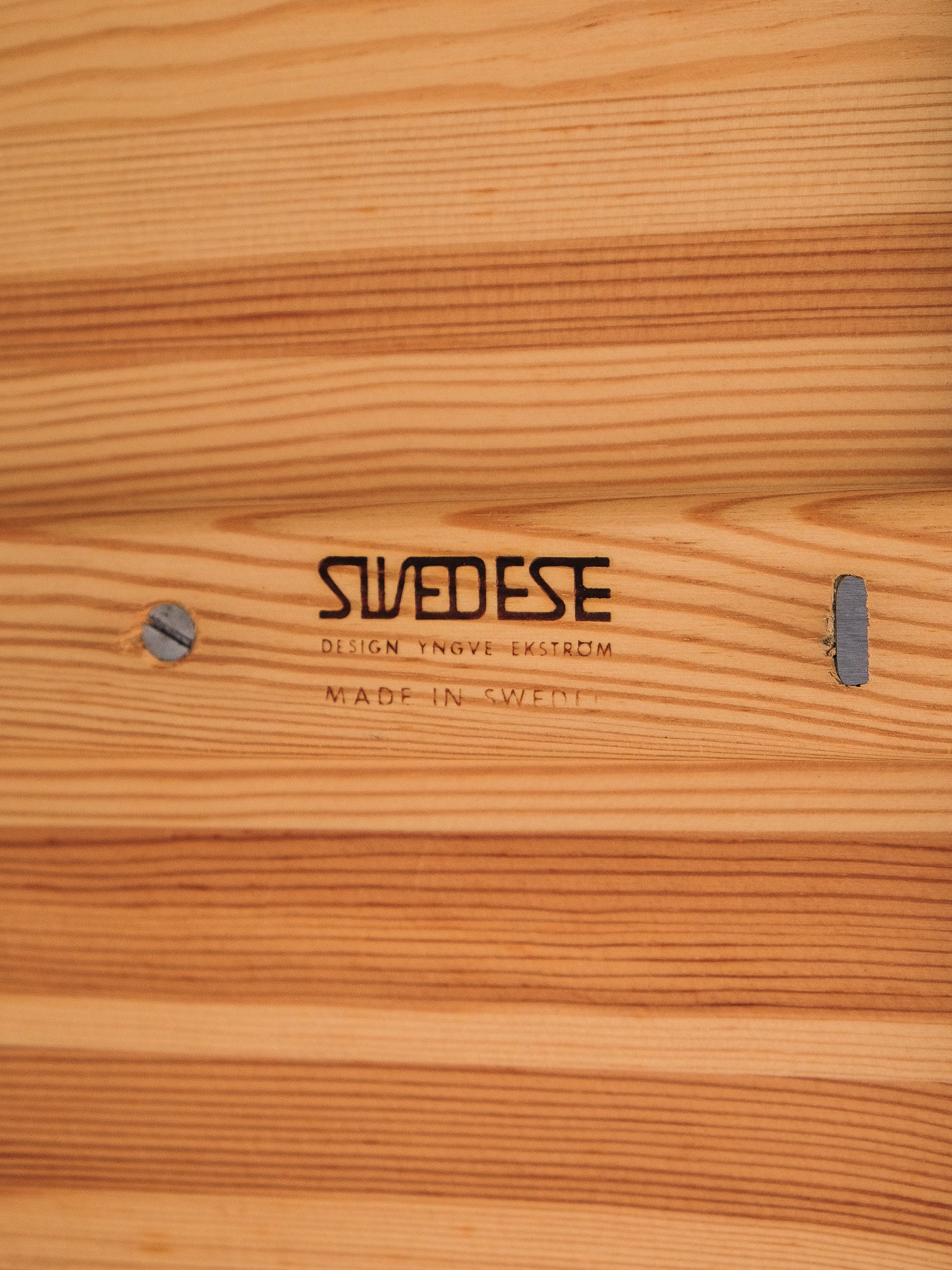 Pine Cart by Yngve Ekström for Swedese, 1970s