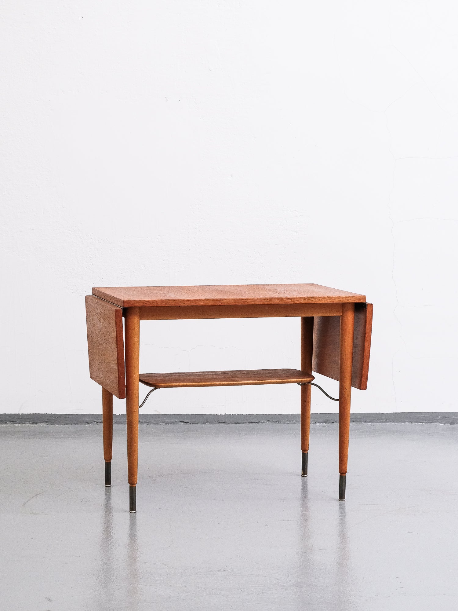 Mid-Century Teak Drop Leaf Coffee Table