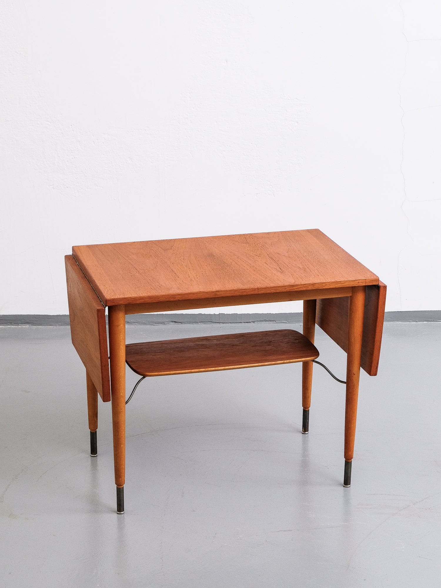 Mid-Century Teak Drop Leaf Coffee Table