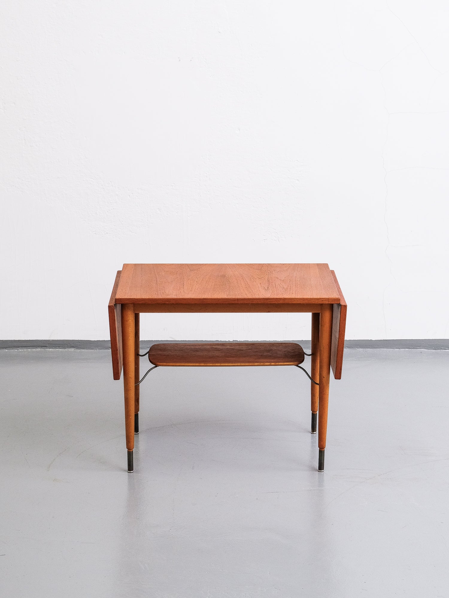 Mid-Century Teak Drop Leaf Coffee Table