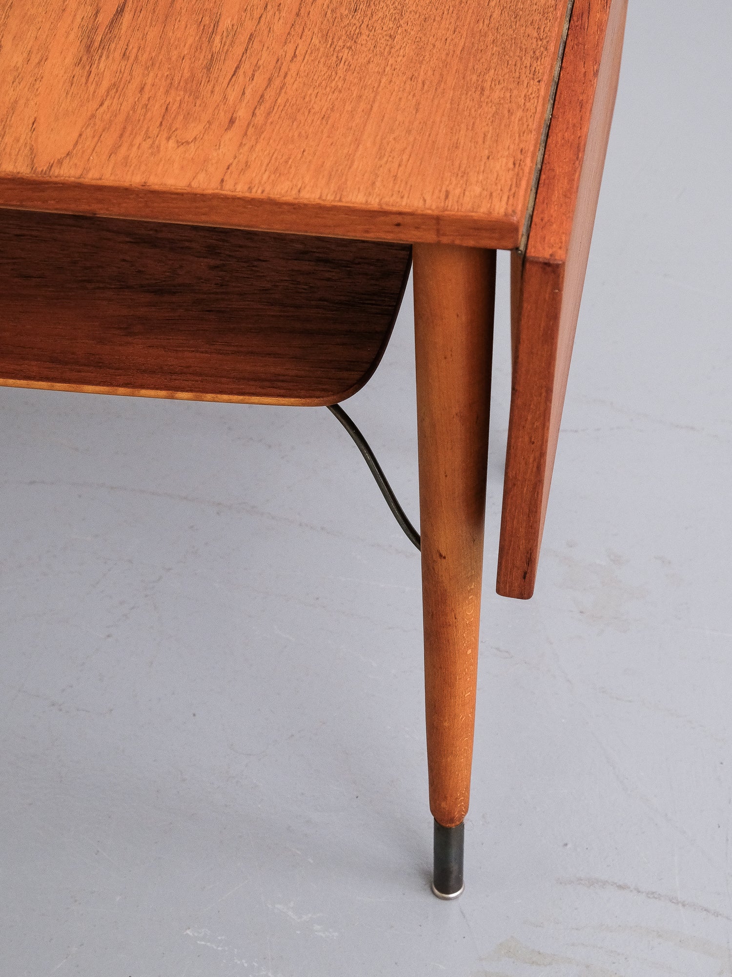 Mid-Century Teak Drop Leaf Coffee Table