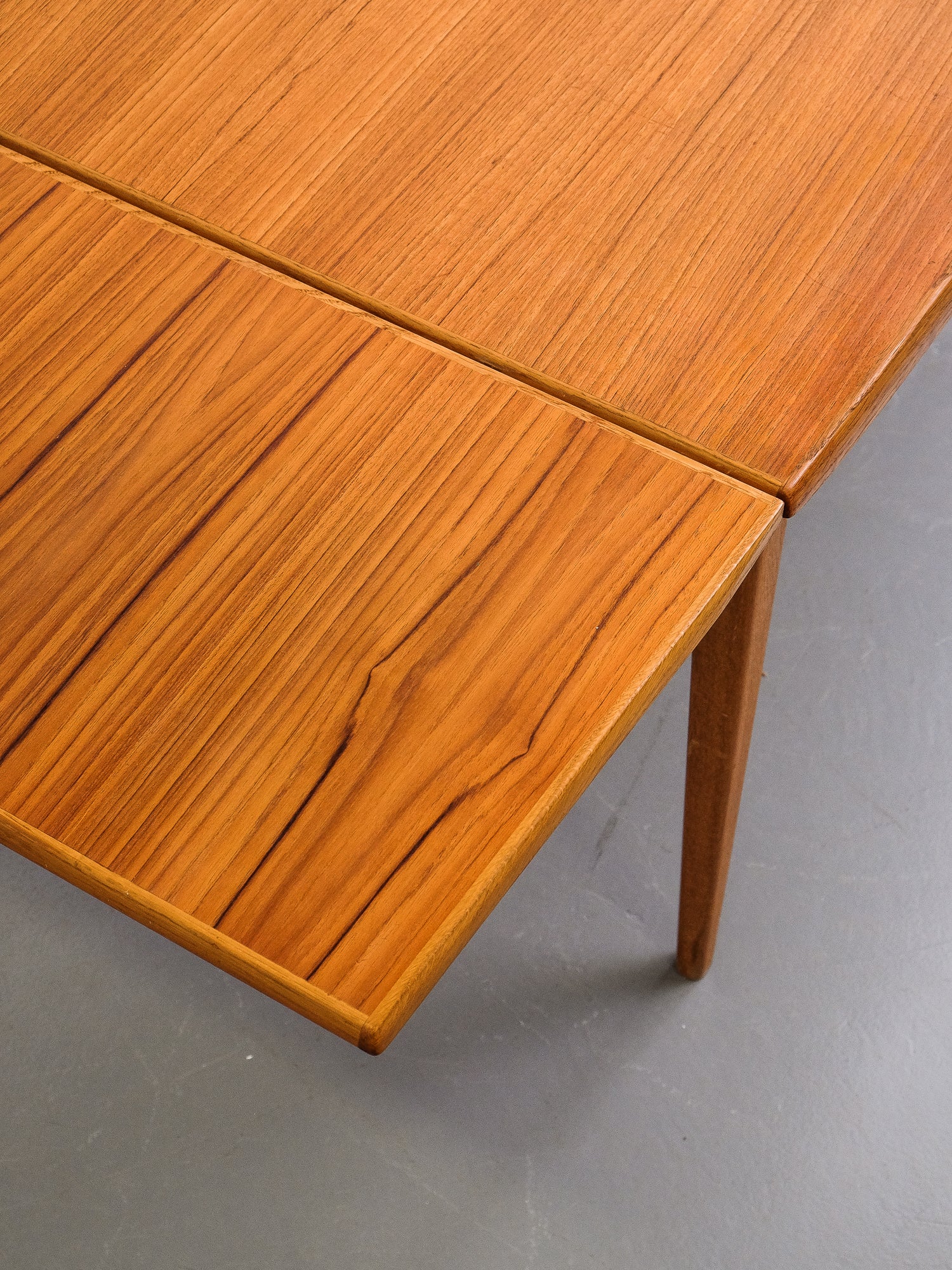Teak &amp; Oak Extendable Dining Table from Rosendals Möbelfabrik AB, 1960s