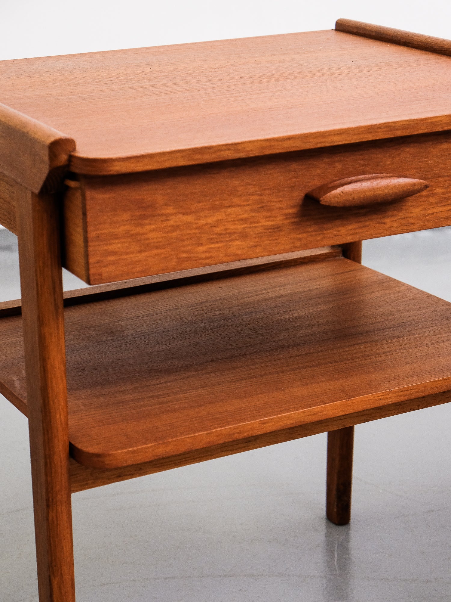Teak Bedside Tables by Bröderna Ahlqvist, 1950s, Set of 2
