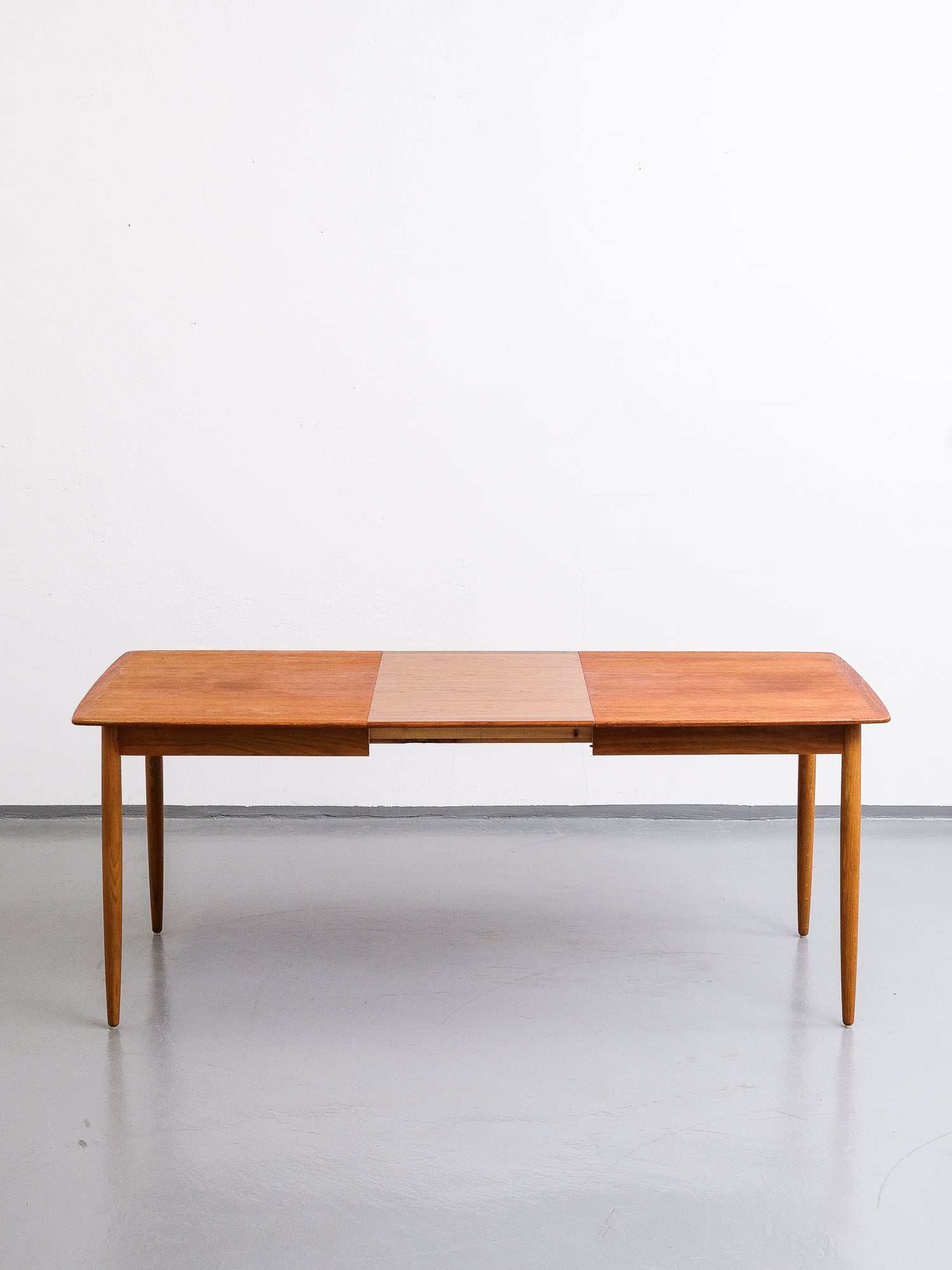 Teak &amp; Oak Extendable Dining Table from Lammhults Möbler AB, 1960s