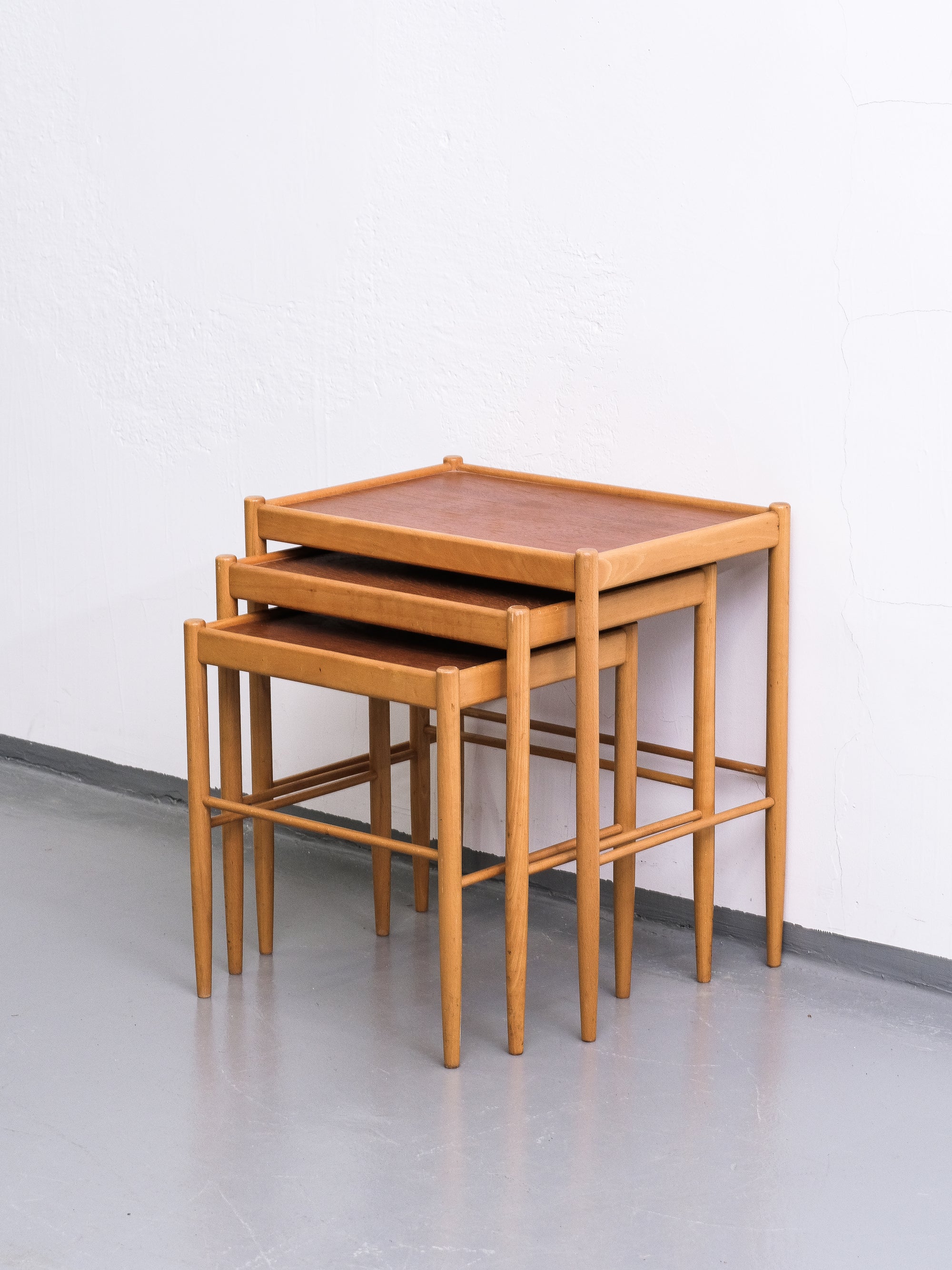 Scandinavian Mid-Century Nesting Tables