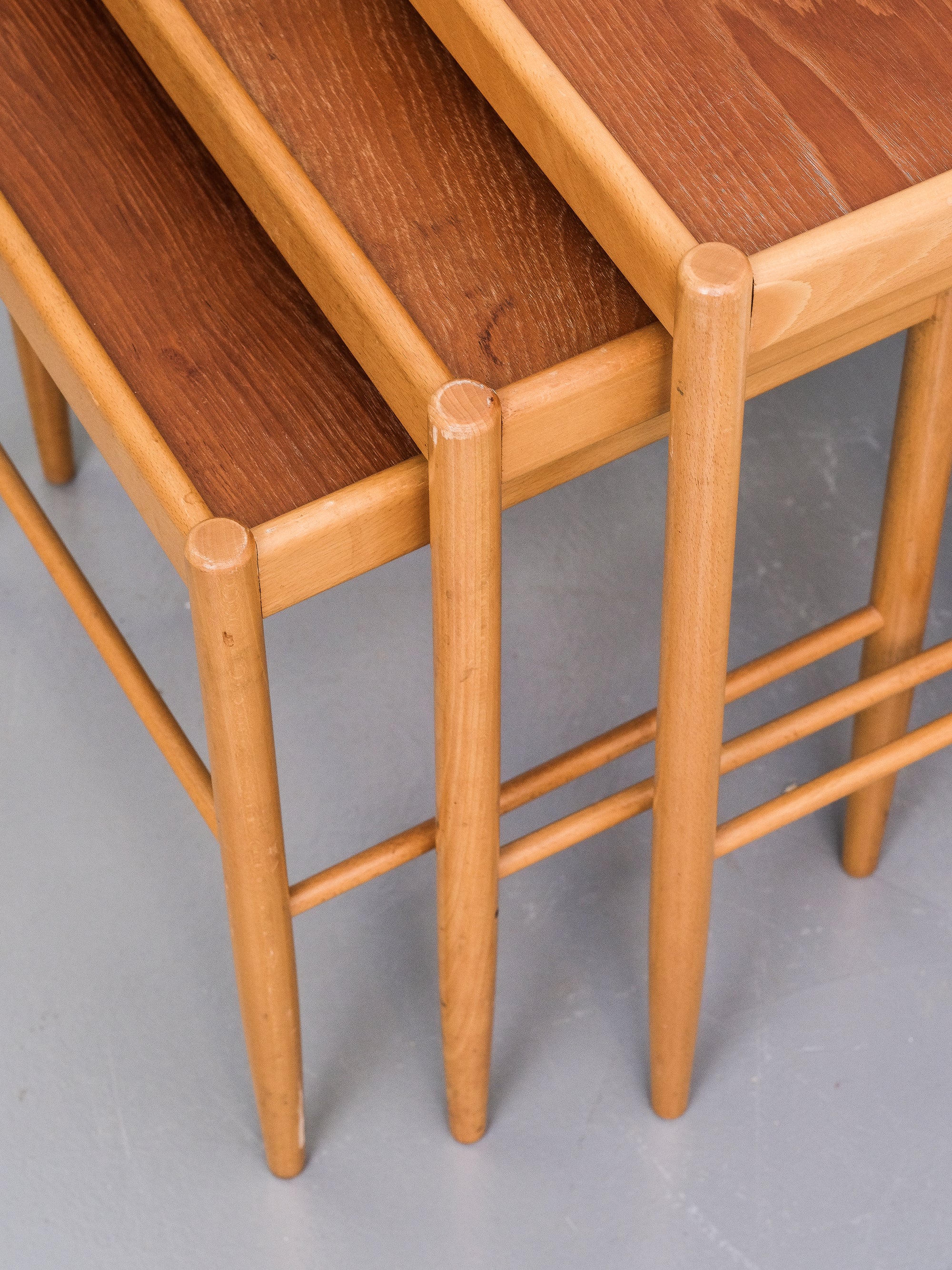 Scandinavian Mid-Century Nesting Tables