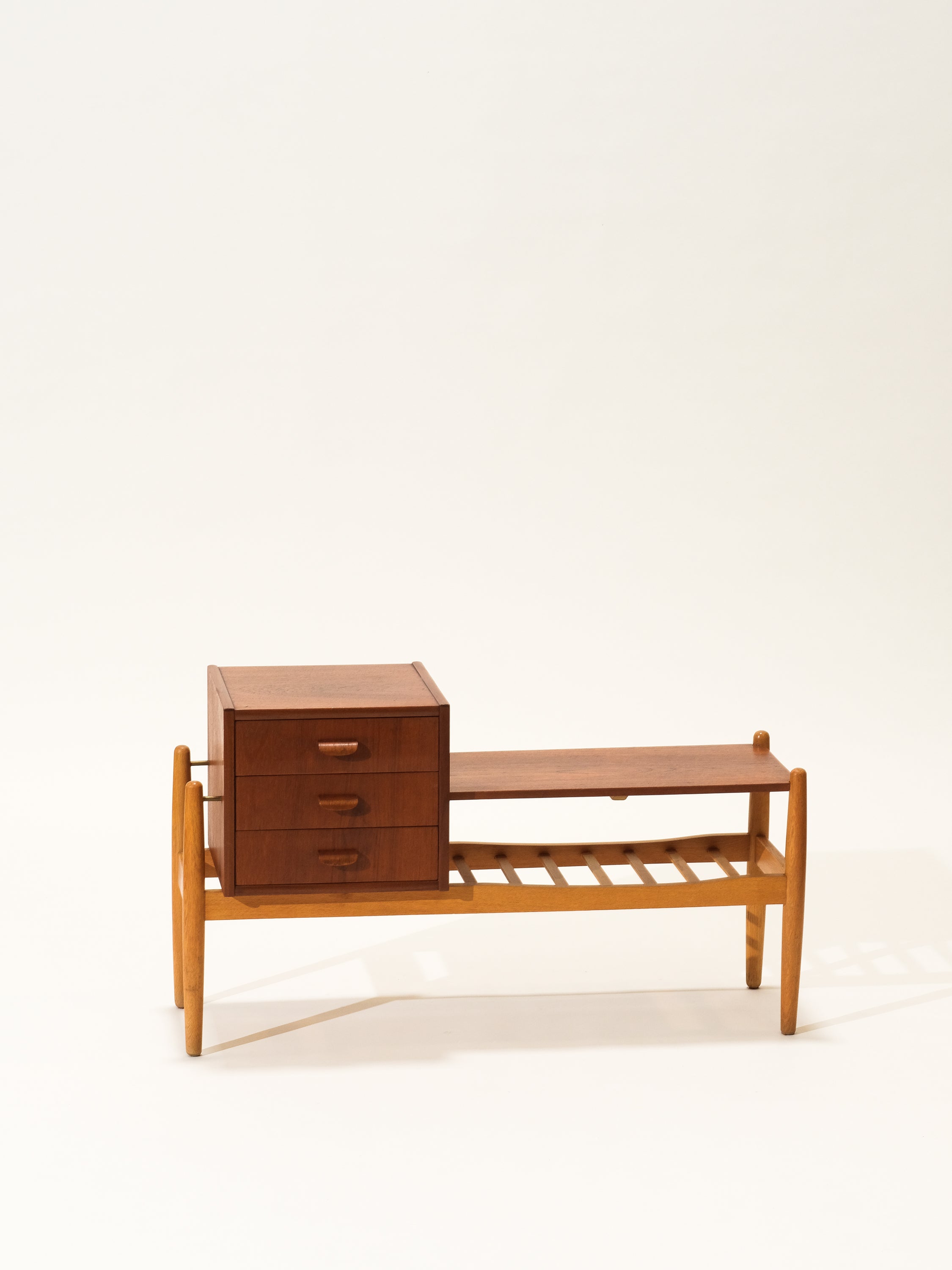 Scandinavian Console Table/Bench 'Spectrum' by Arne Wahl Iversen for Ikea, 1960s
