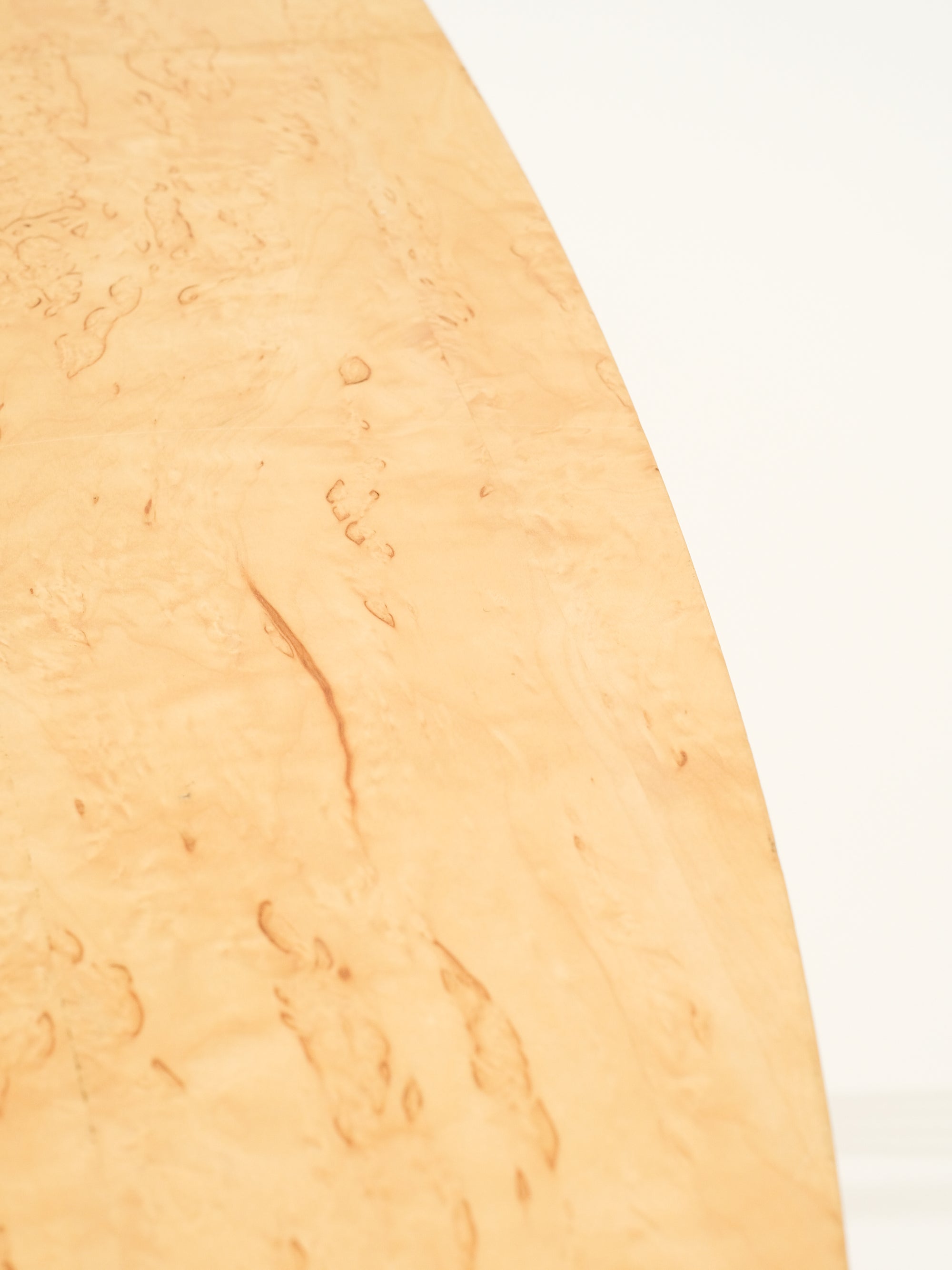 Vintage Super Ellipse Dining Table by Bruno Mathsson in Masur Birch