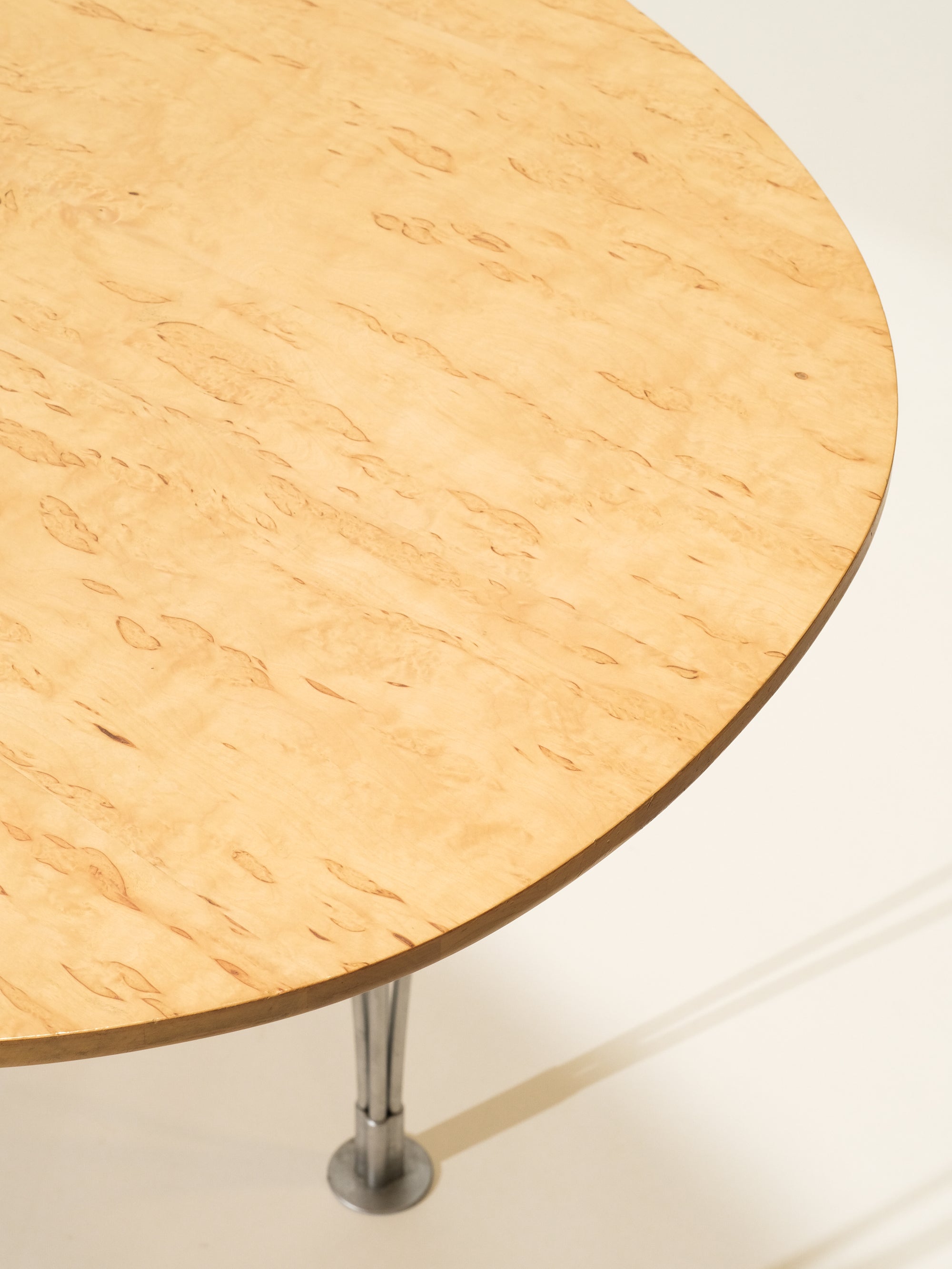 Vintage Super Ellipse Dining Table by Bruno Mathsson in Masur Birch