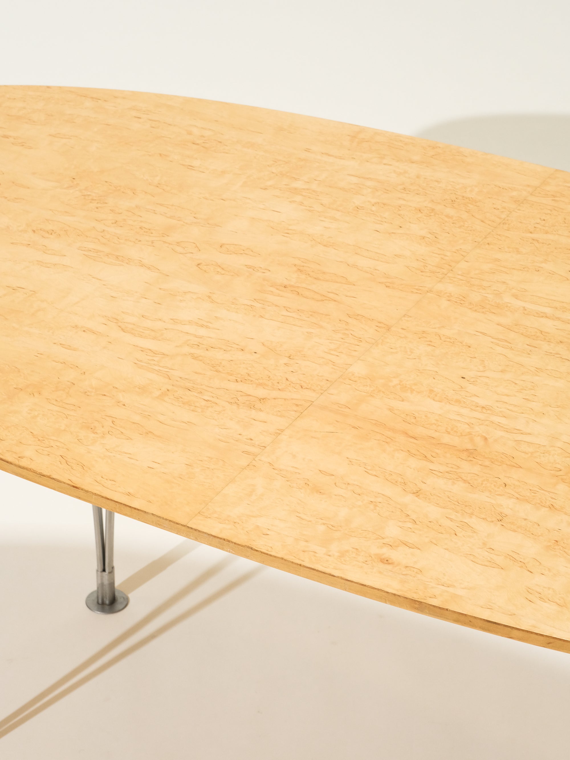 Vintage Super Ellipse Dining Table by Bruno Mathsson in Masur Birch