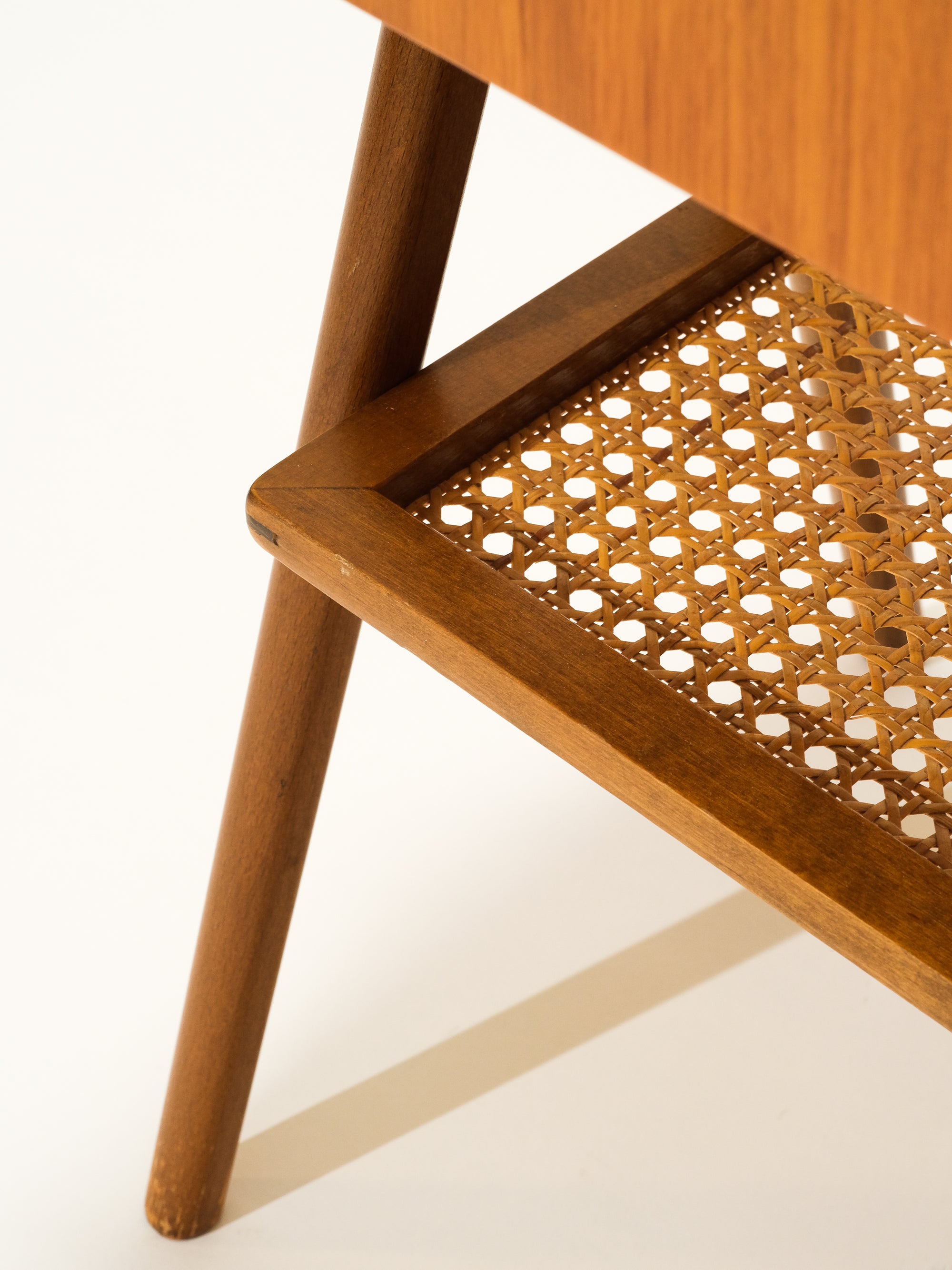 Swedish Mid-Century Teak Bedside Tables, 1960s, Set of 2