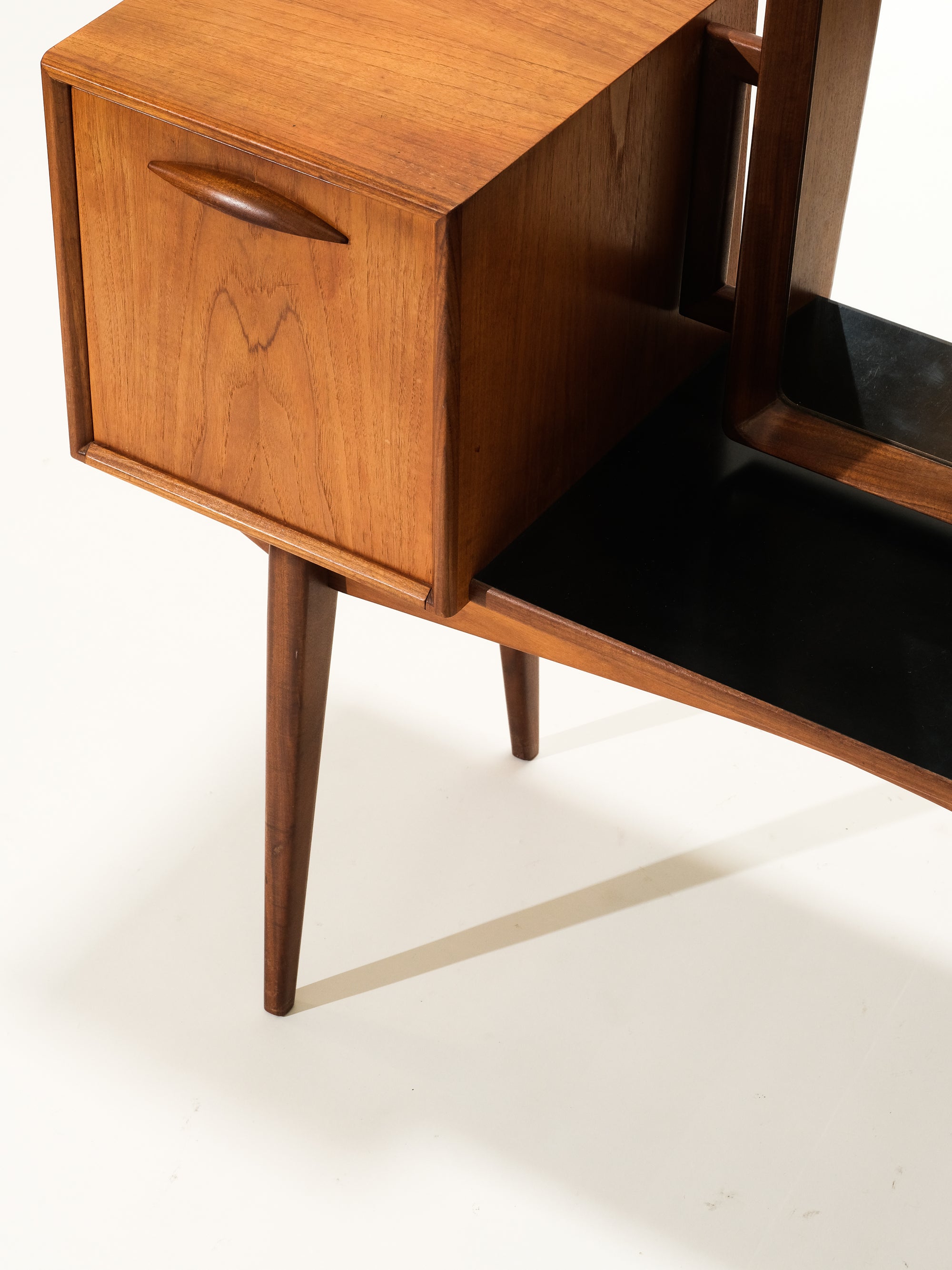 Scandinavian Teak Vanity Table by Svante Skogh, 1950s