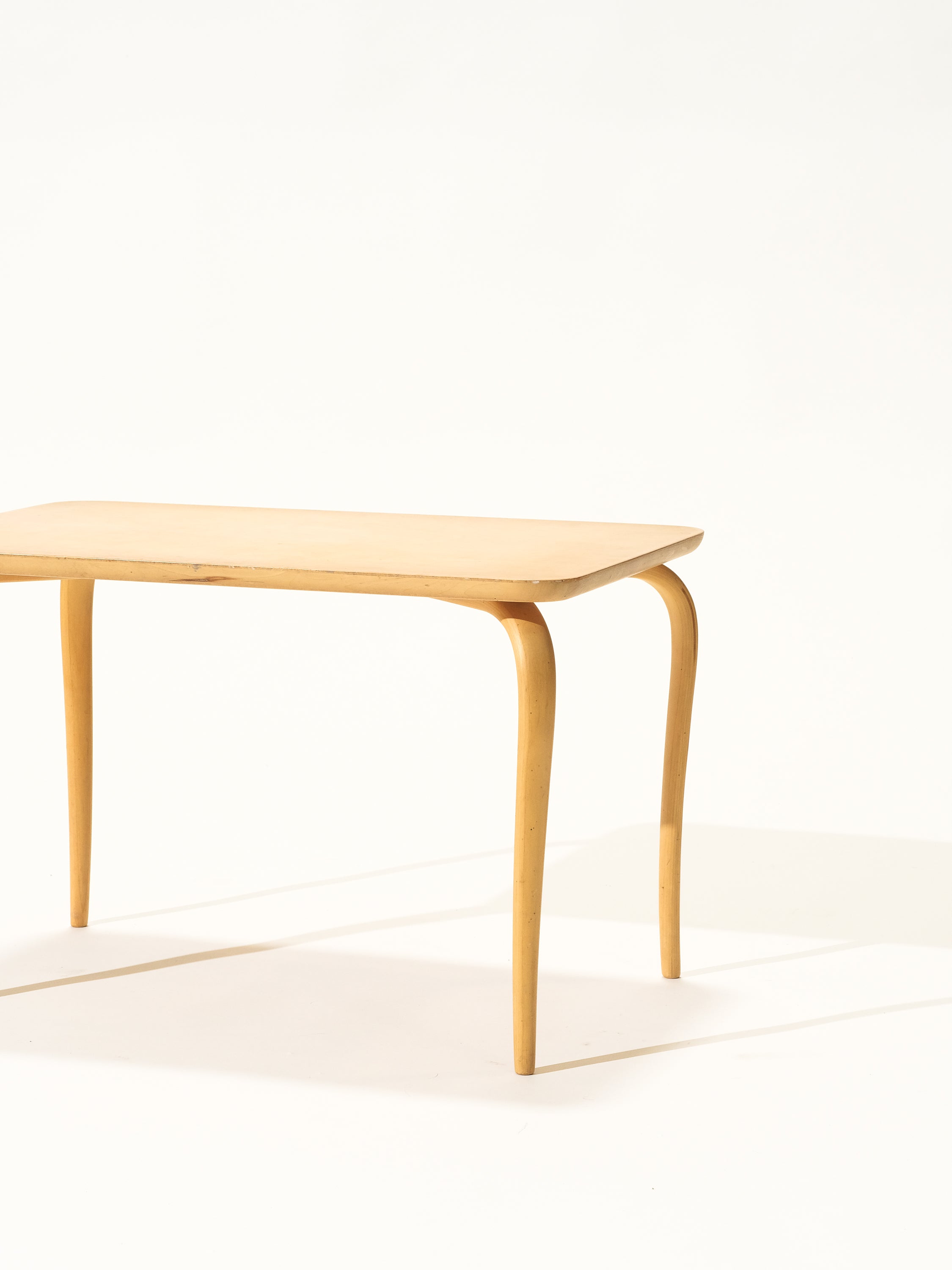 Model “Annika” Birch Side Table by Bruno Mathsson for Karl Mathsson, Sweden, 1960’s
