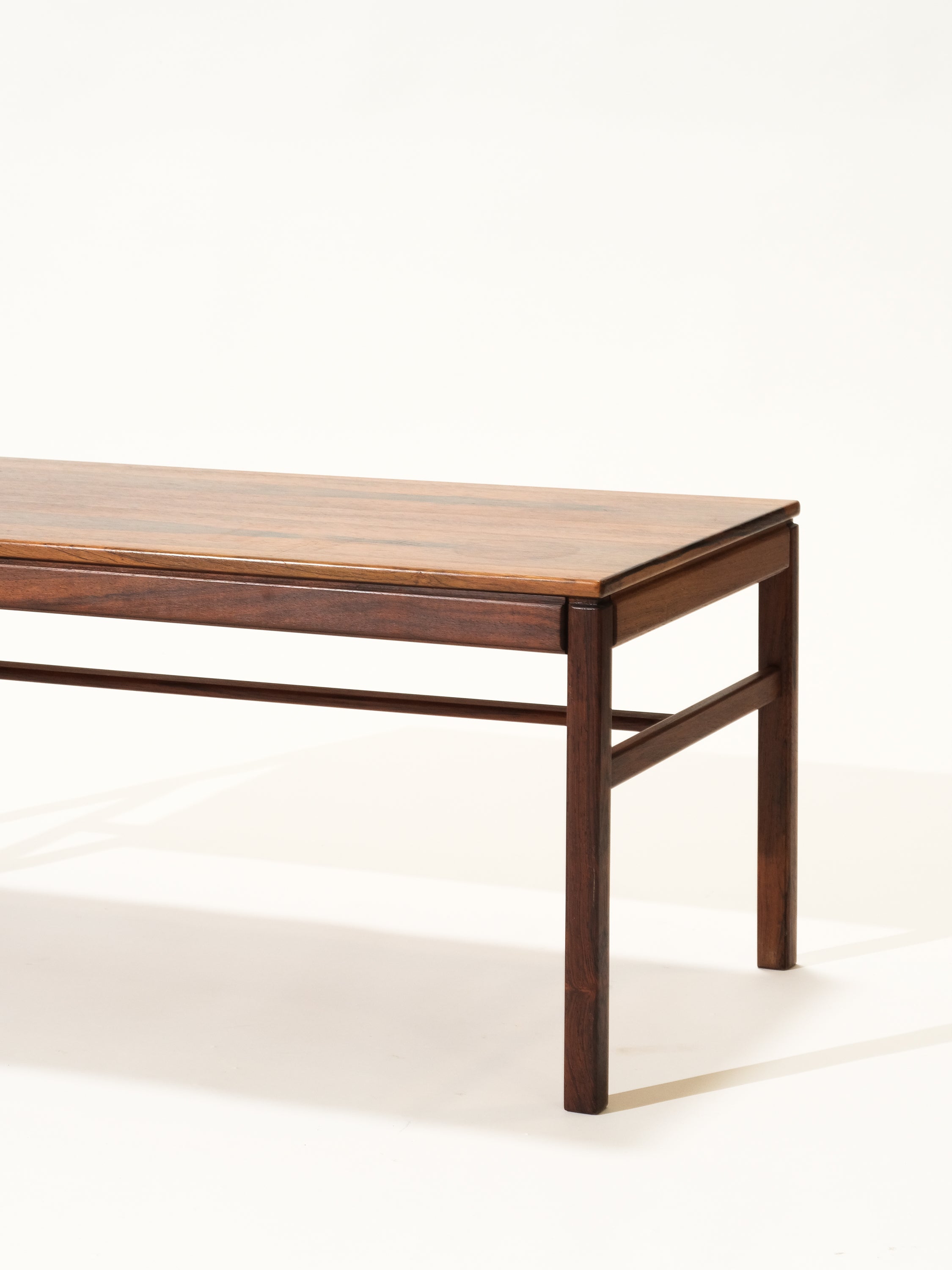 Bench / Side Table Model "Casino" in Rosewood by Engström & Myrstrand, 1960s