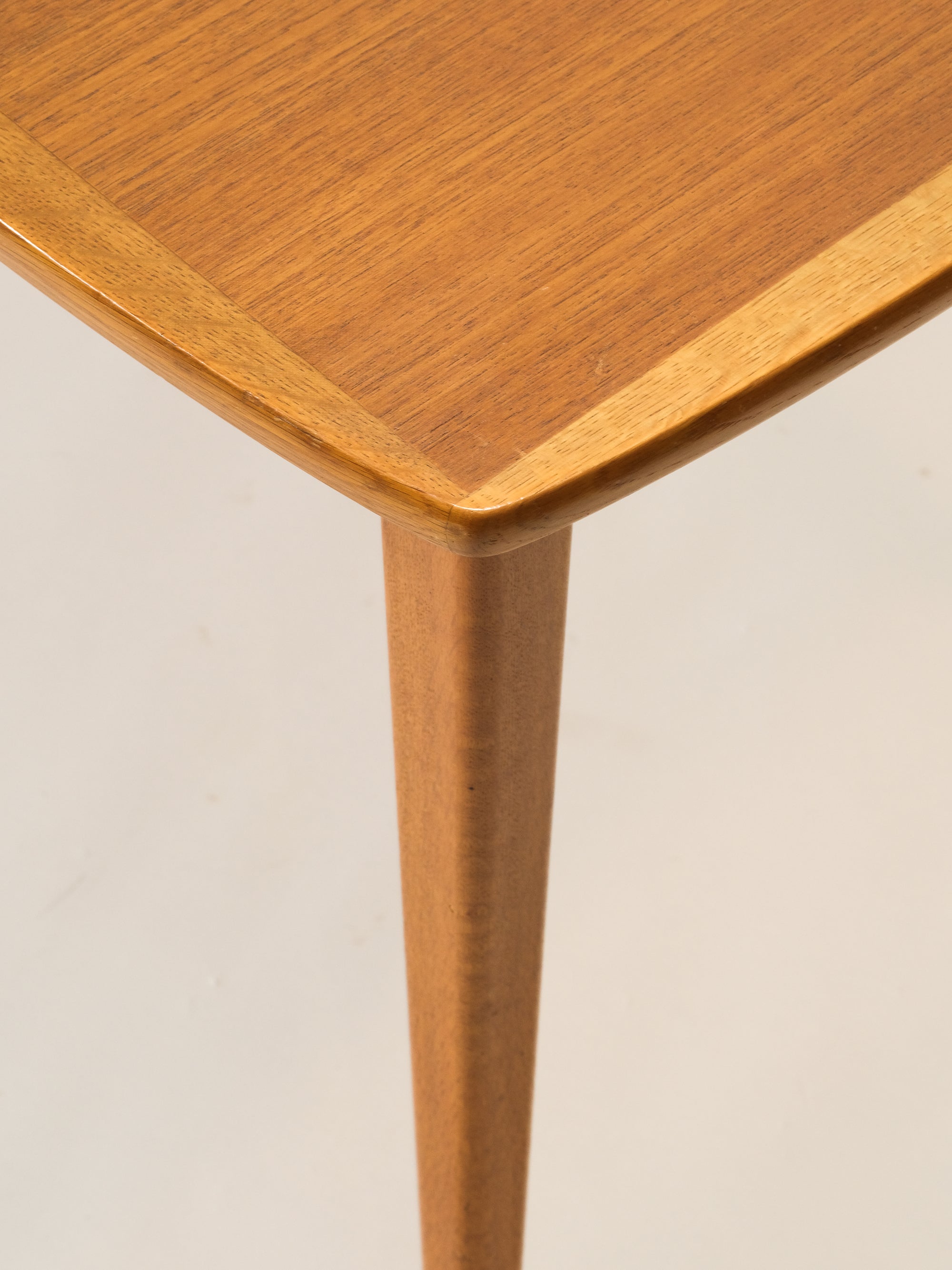 Scandinavian Teak &amp; Oak Extendable Dining Table, 1960s