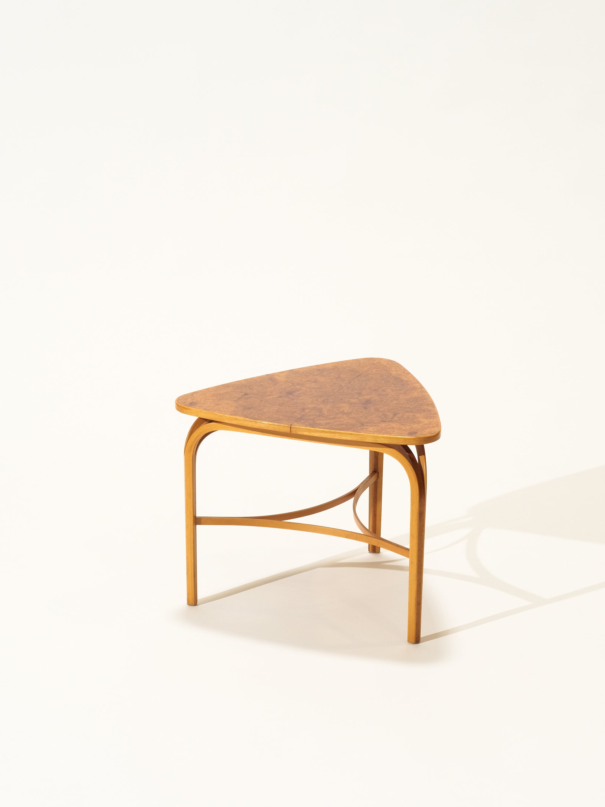 Small Mid-Century Triangle Side Table