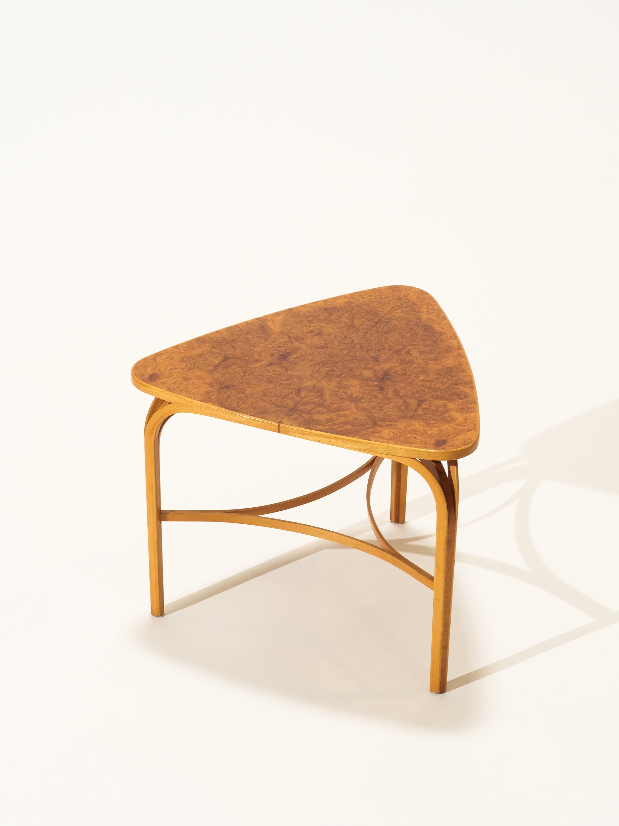 Small Mid-Century Triangle Side Table