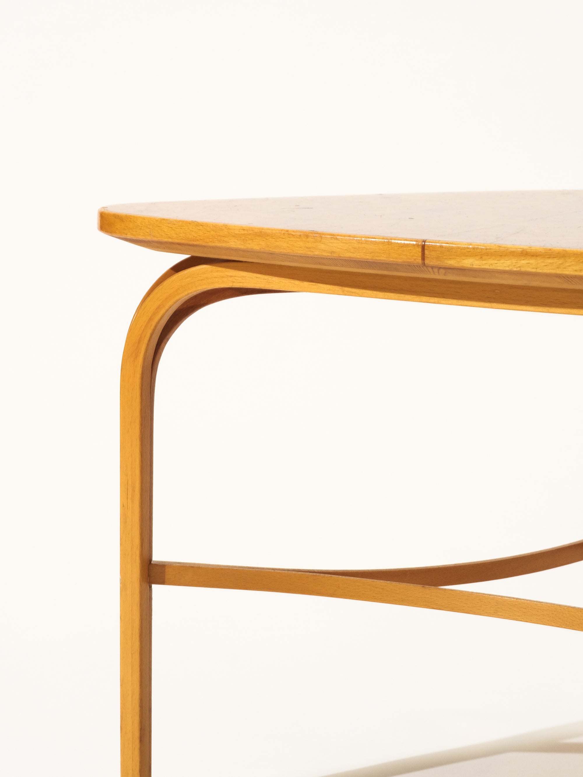 Small Mid-Century Triangle Side Table