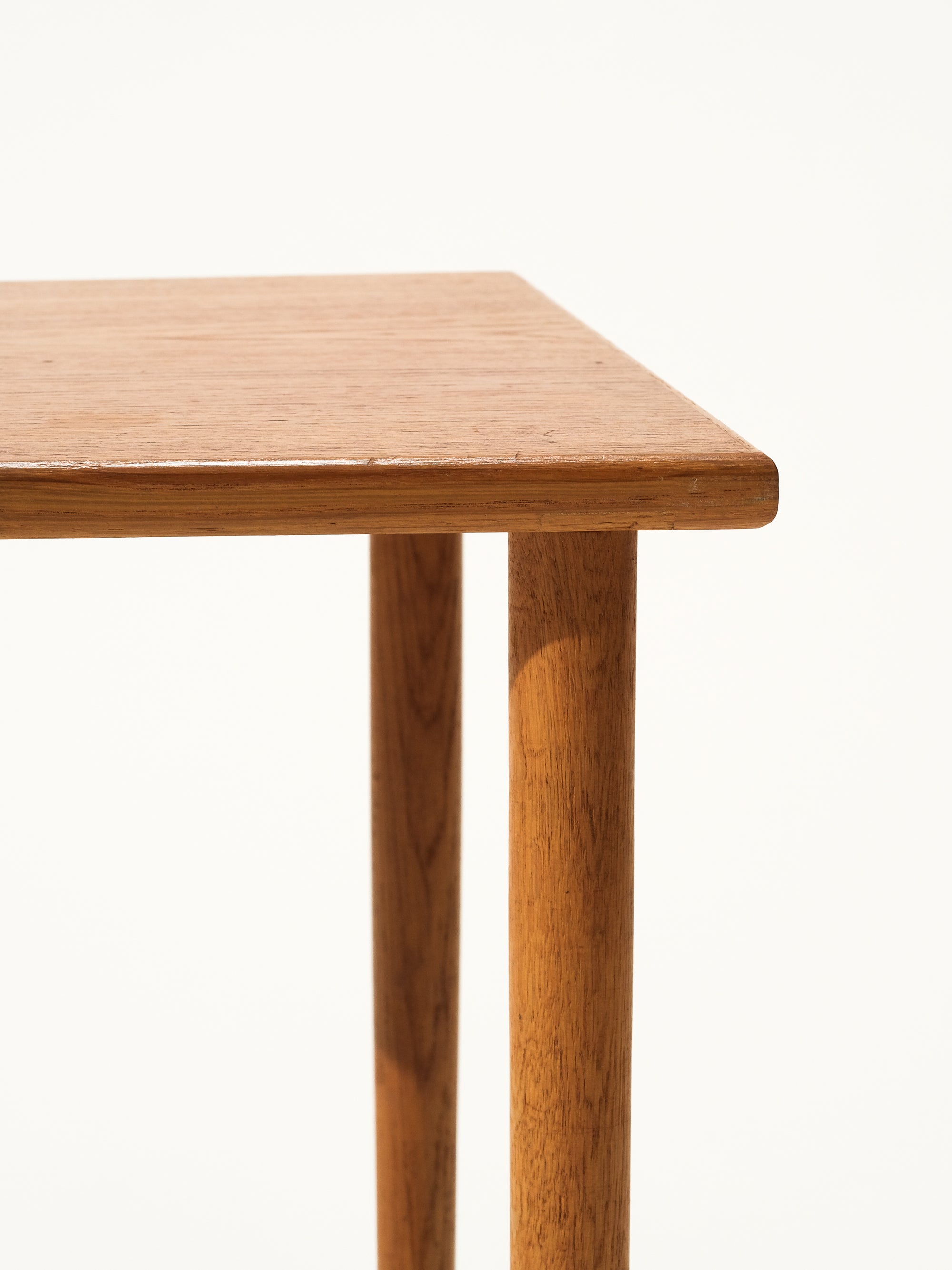 Small Mid-Century Teak &amp; Oak Side Table