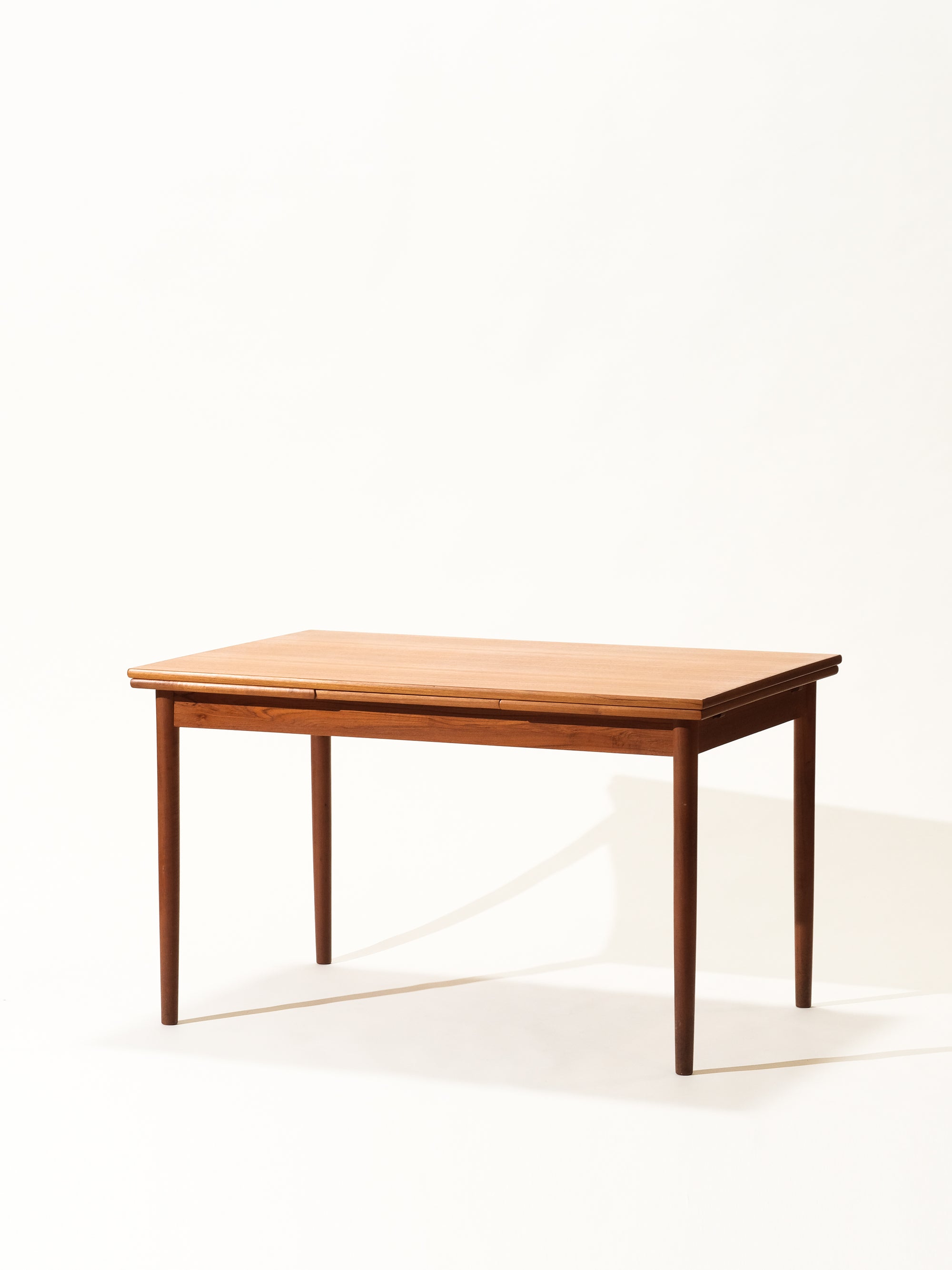 Scandinavian Teak Extendable Dining Table, 1960s