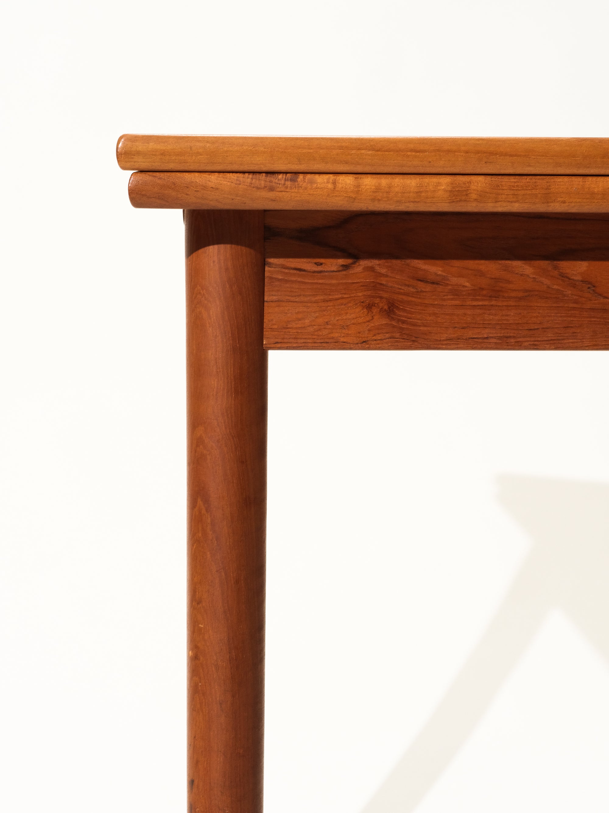 Scandinavian Teak Extendable Dining Table, 1960s