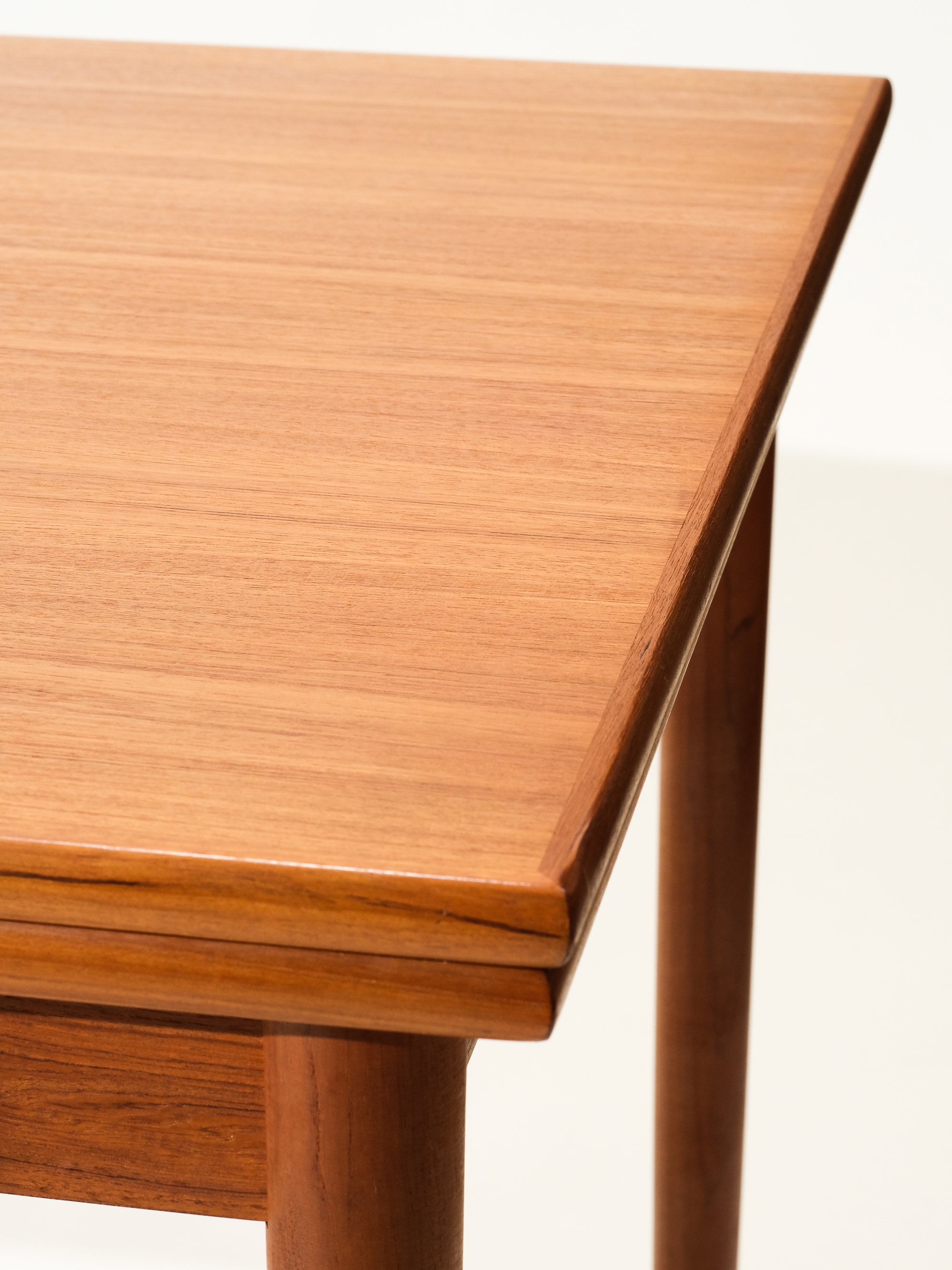 Scandinavian Teak Extendable Dining Table, 1960s