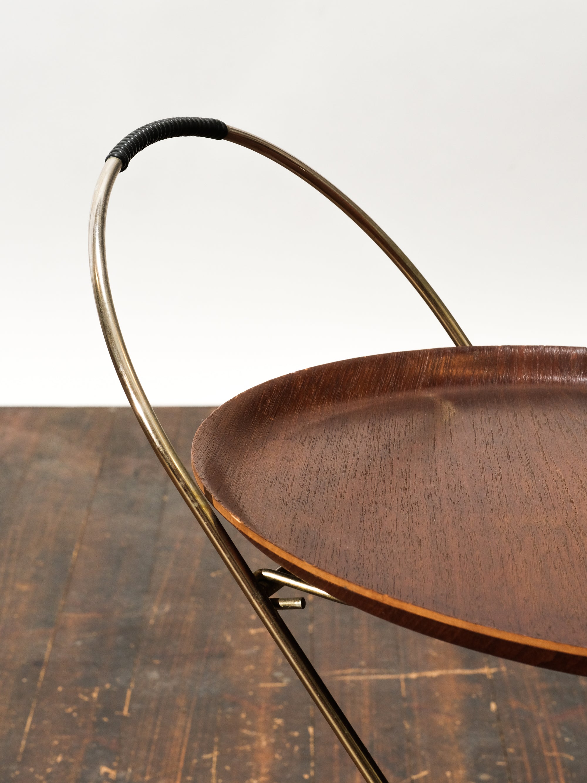 Round Serving Trolley by JH Fabrikerna Sävsjö