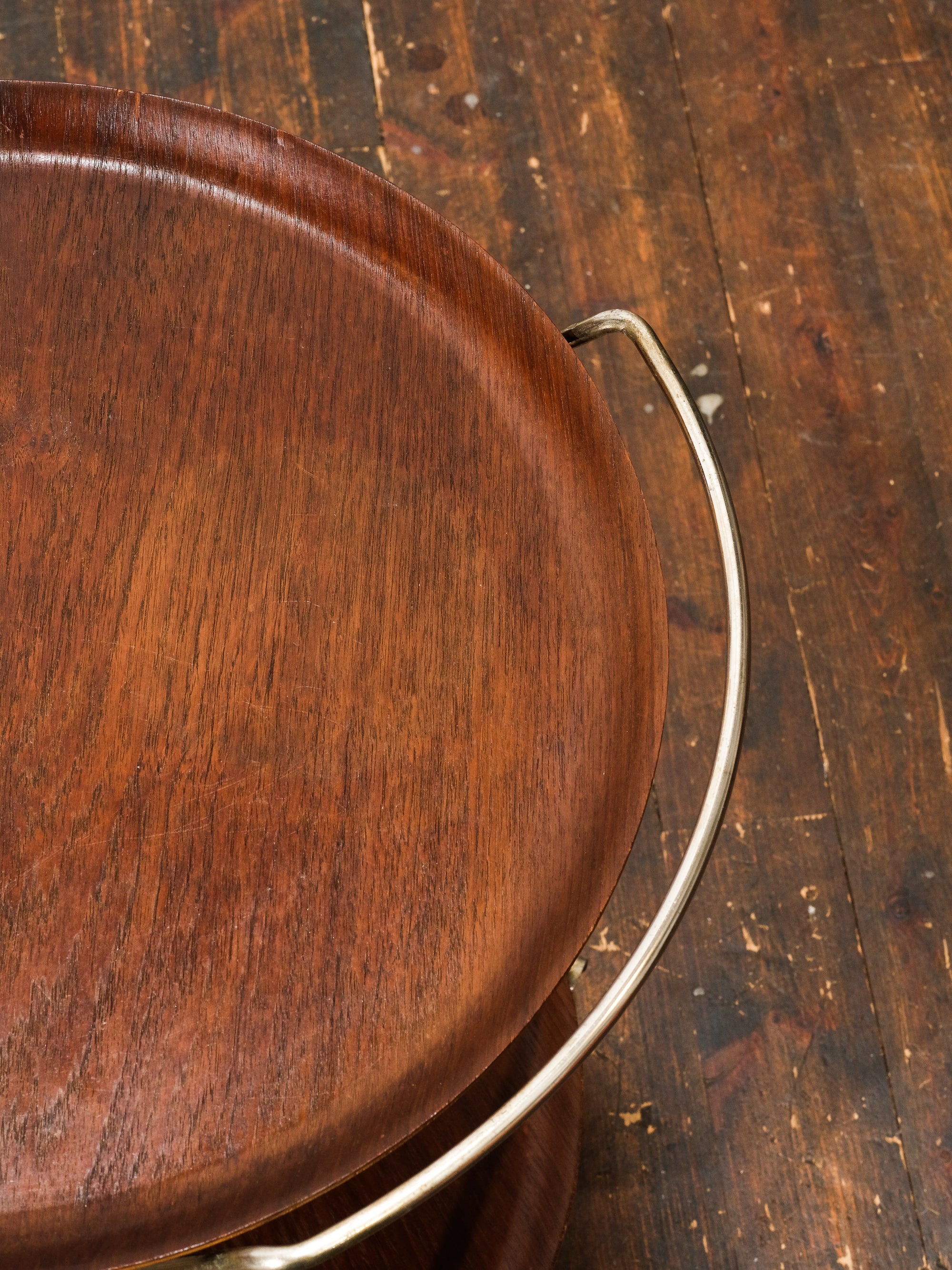 Round Serving Trolley by JH Fabrikerna Sävsjö