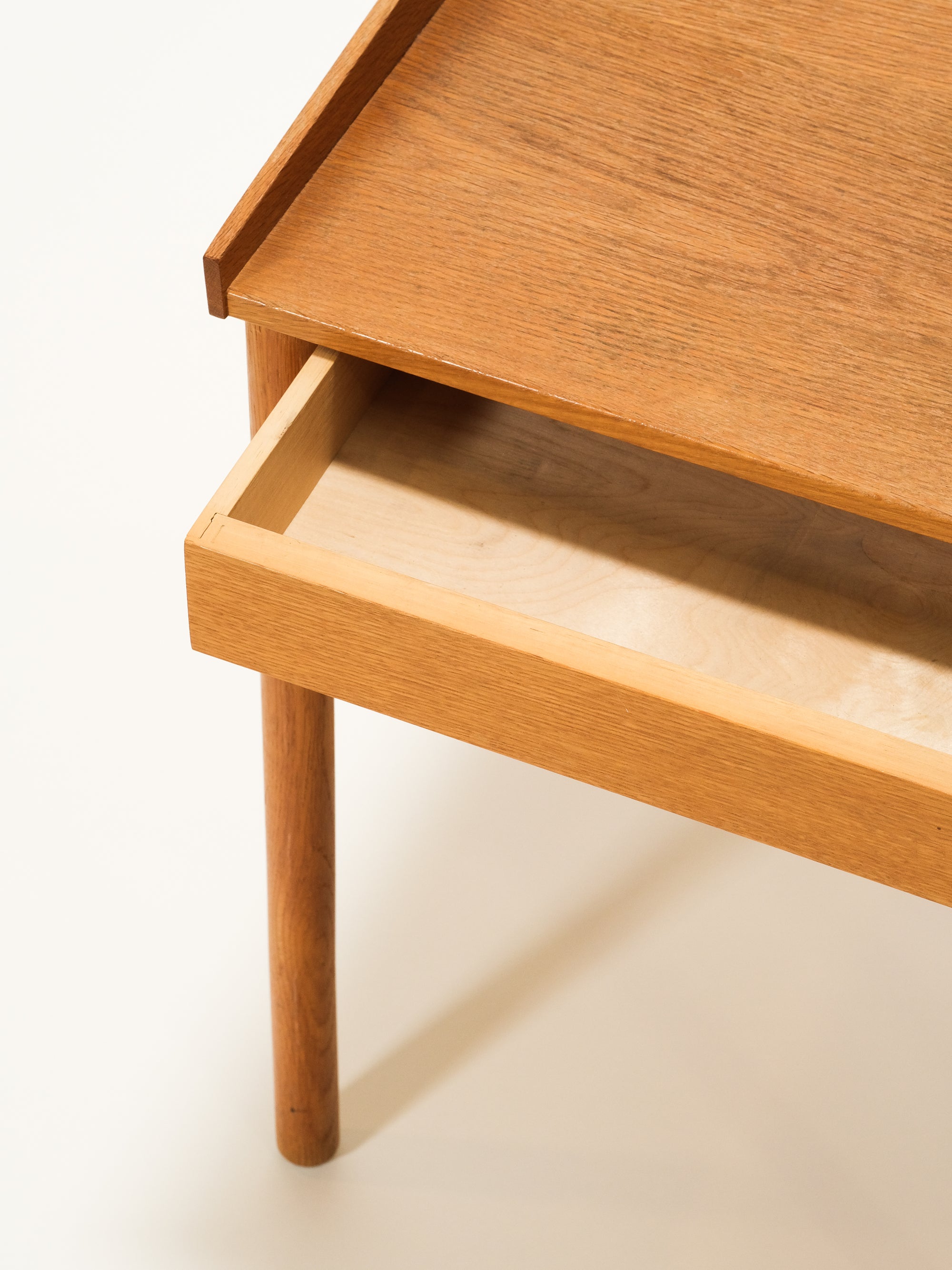 Scandinavian Mid-Century Oak Bedside Tables, 1960s, Set of 2