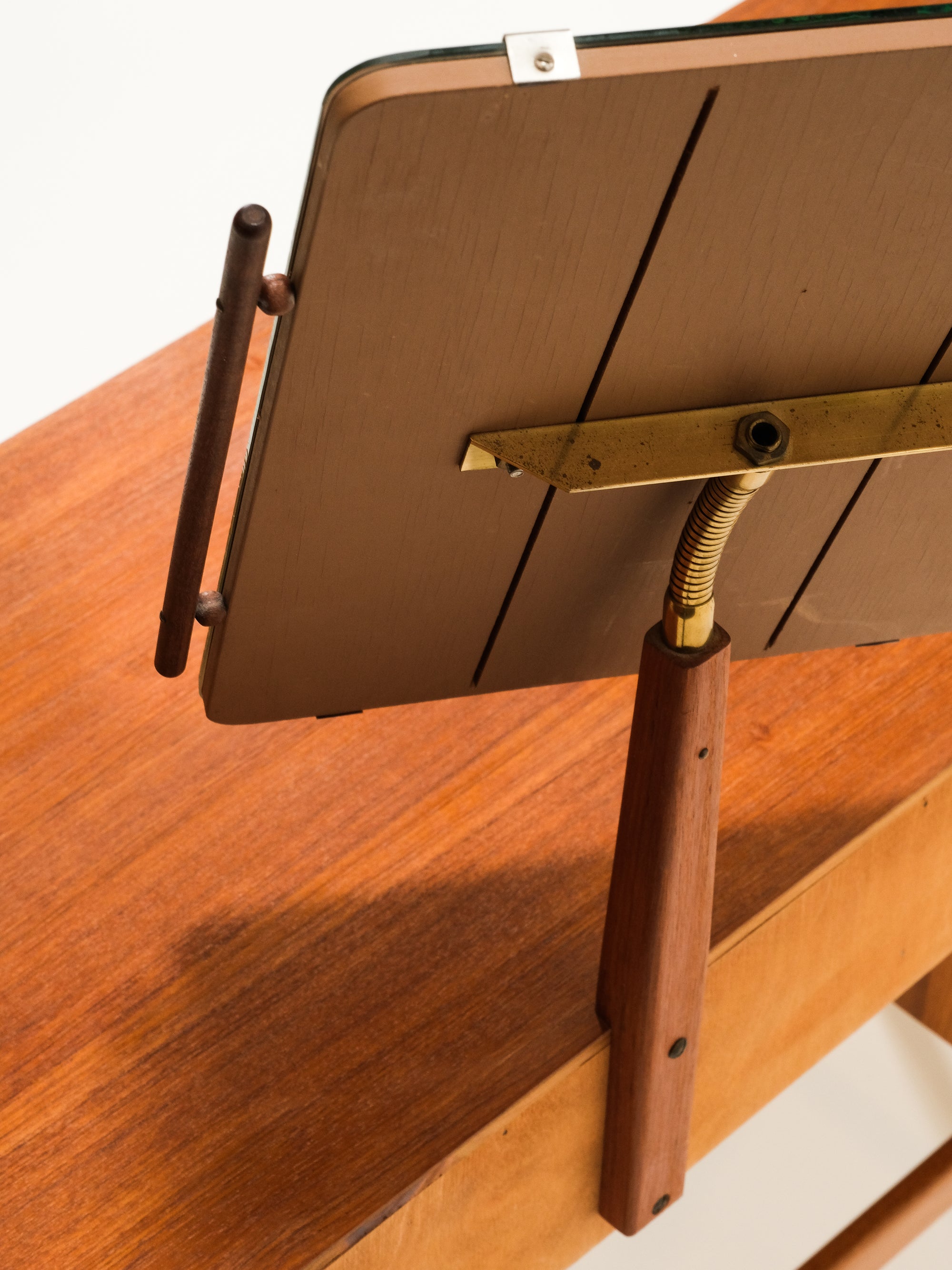 Mid-Century Modern Dressing Table with Mirror